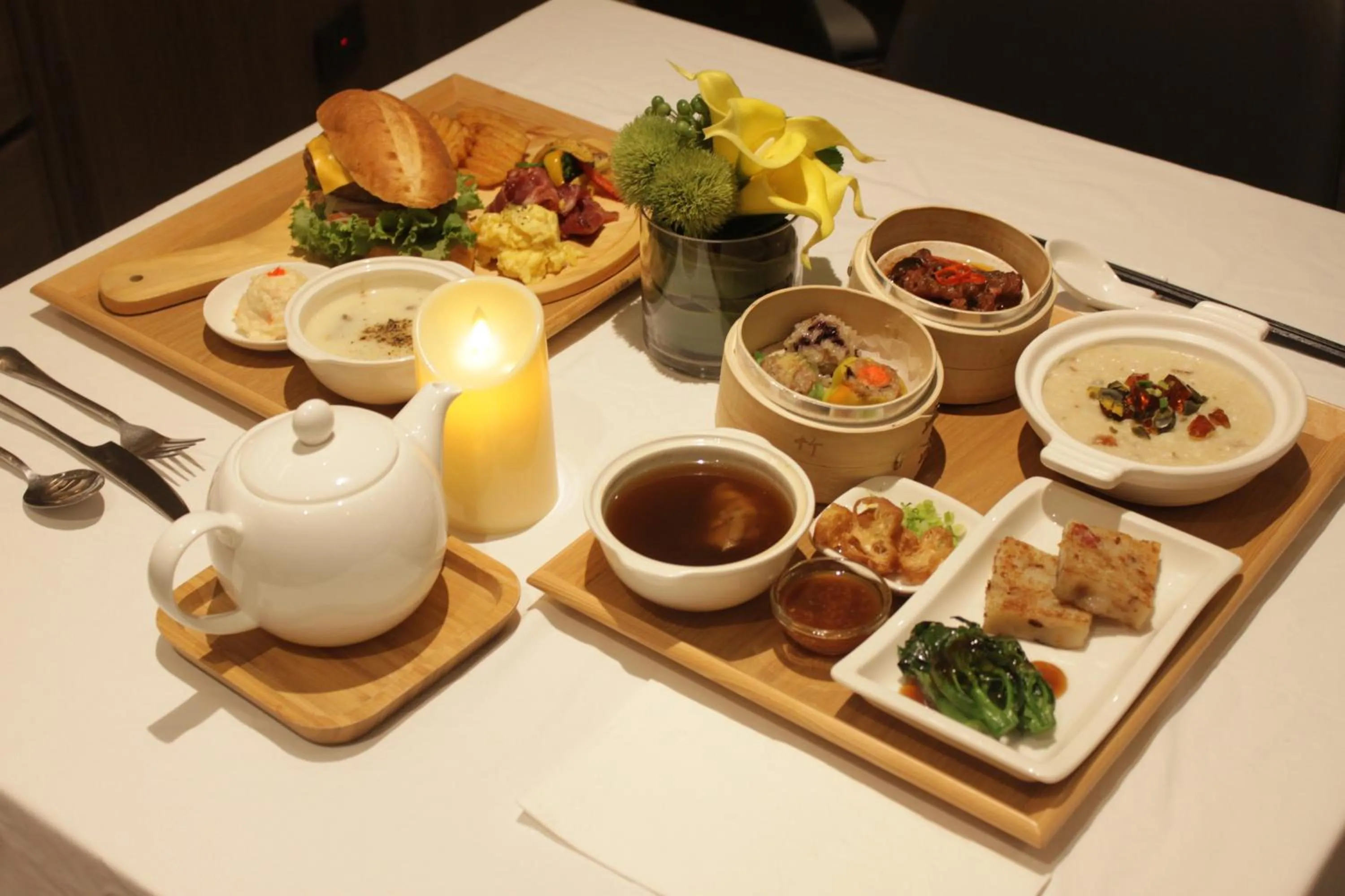 Breakfast in Mega Hotel