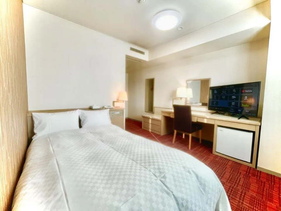 Bed in Yokote Central Hotel