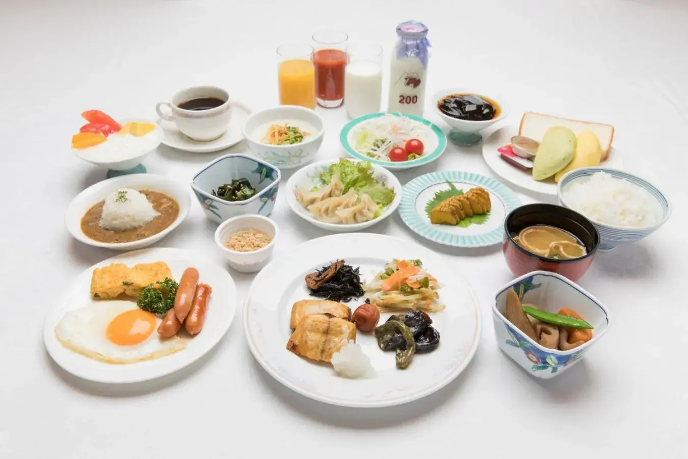 Breakfast in Yokote Central Hotel Breakfast in Yokote Central Hotel