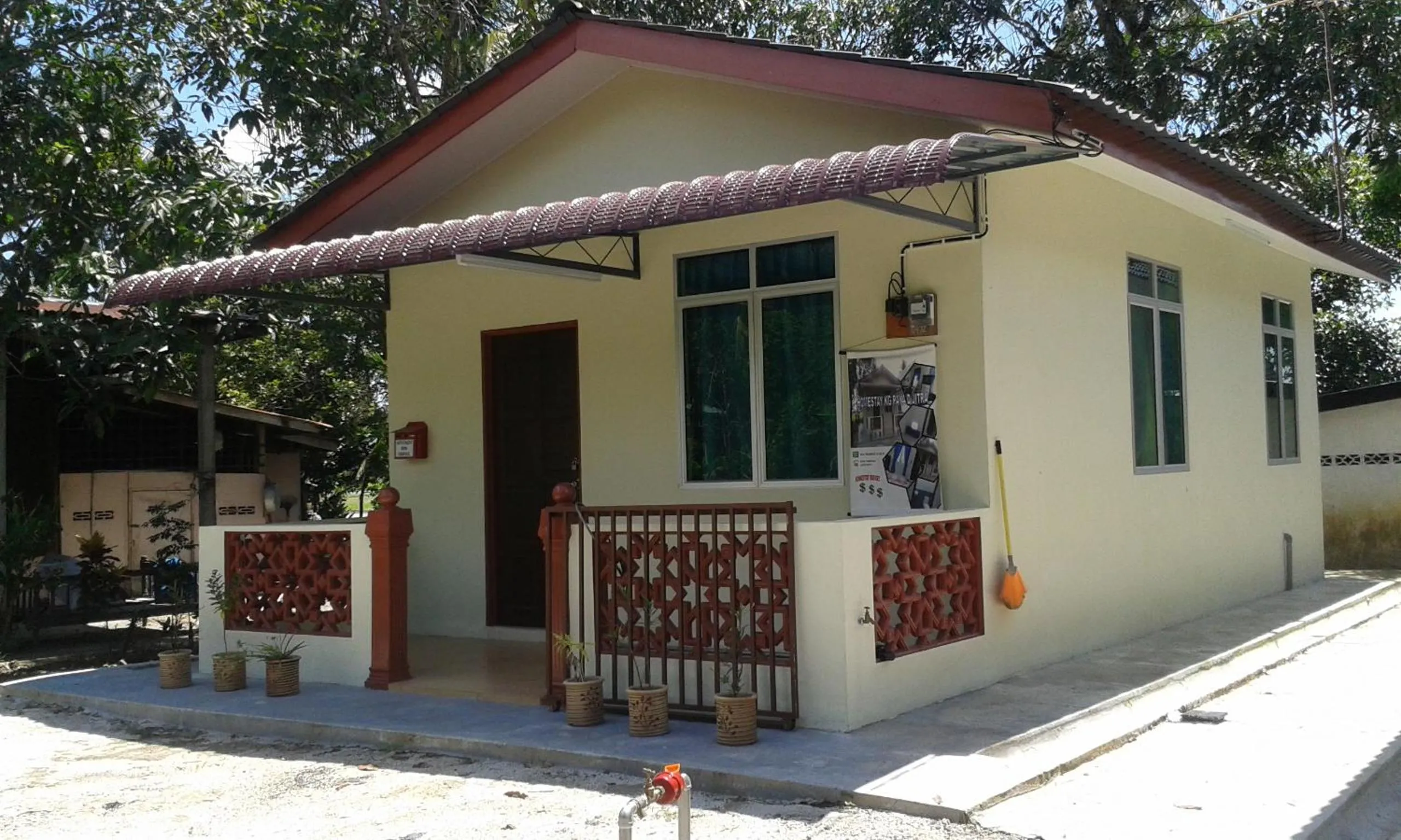 Balcony/Terrace in Homestay Kg Paya D Jitra