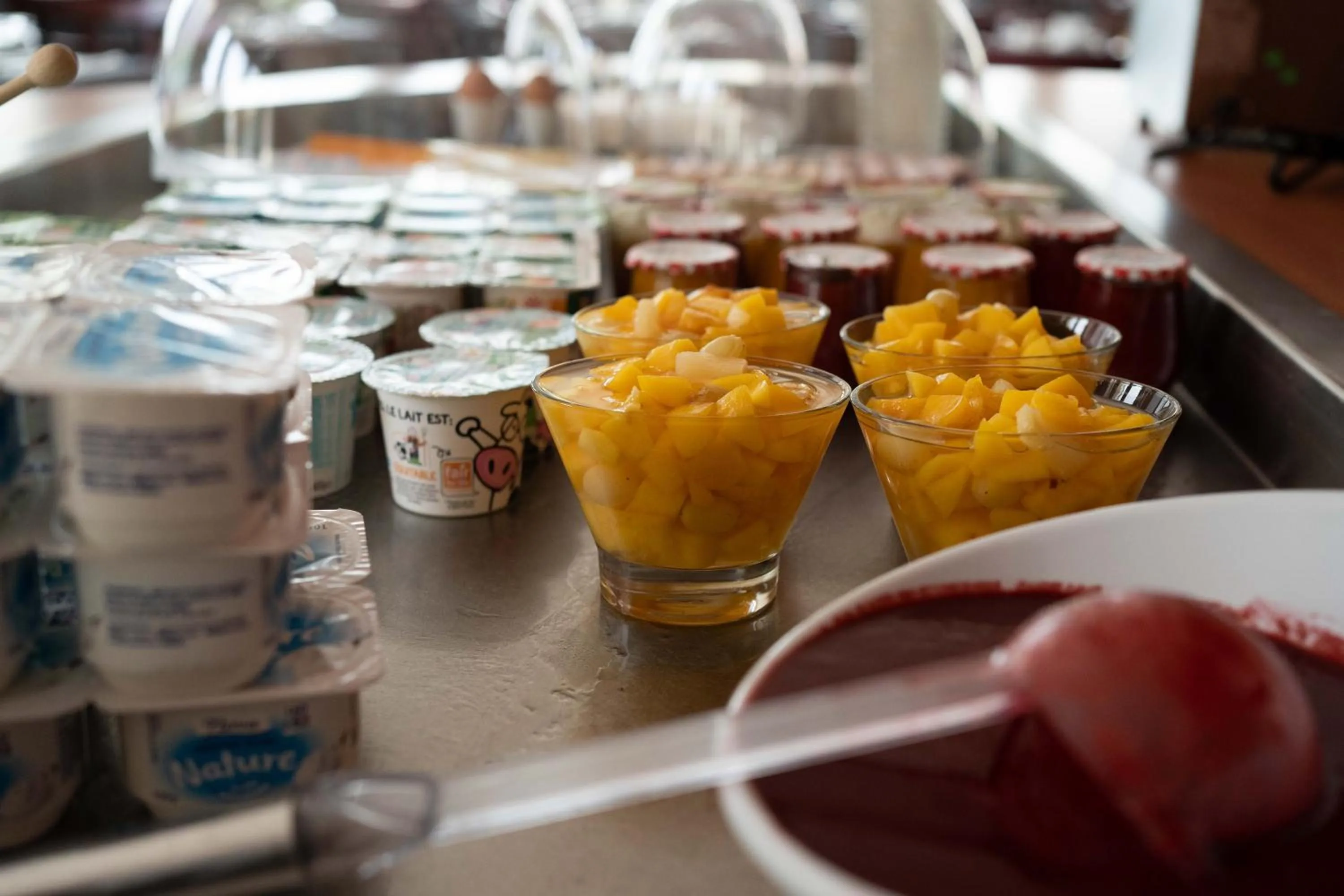 Buffet breakfast in HOTEL l'EAUBONNE