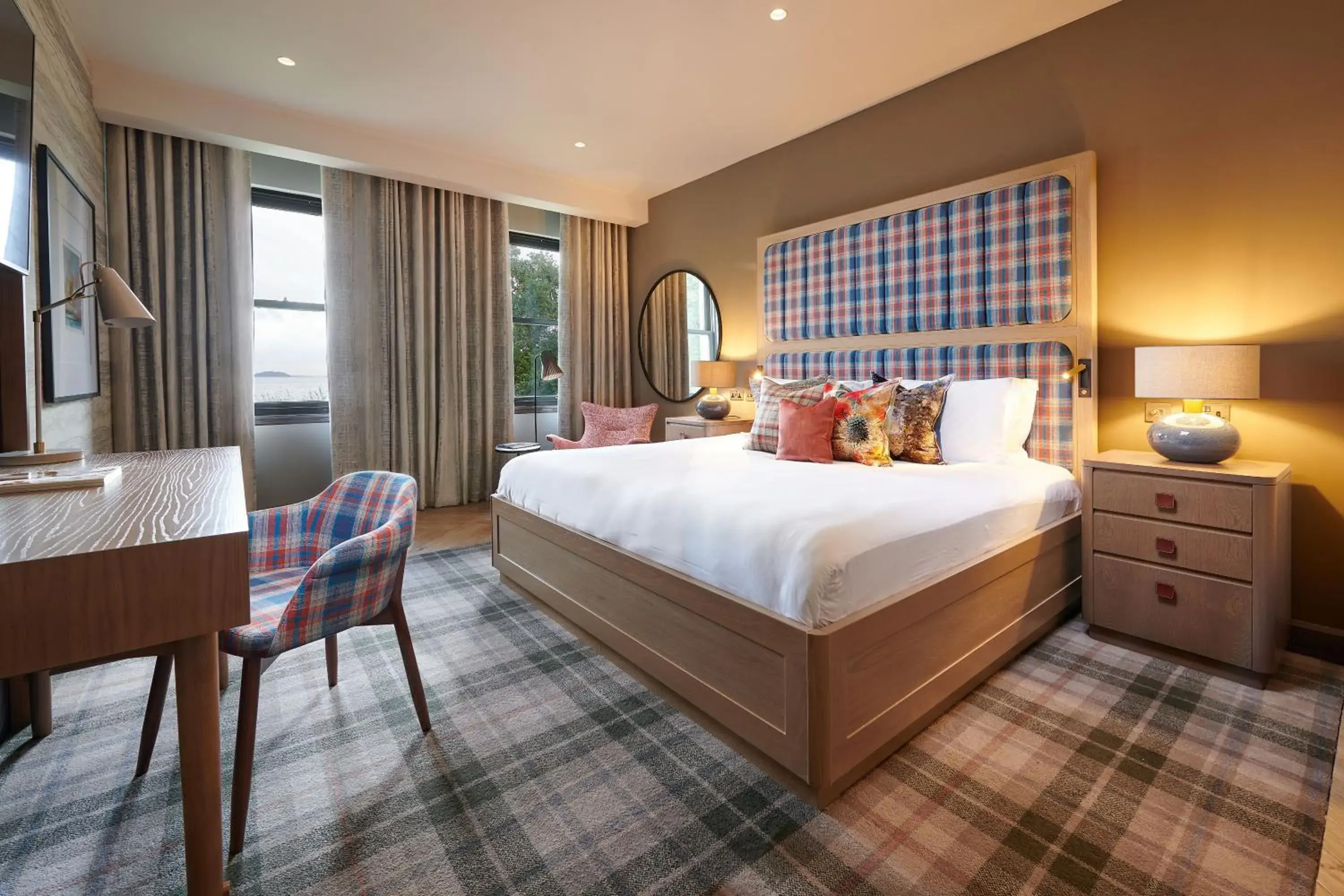 Bedroom, Bed in Cameron House on Loch Lomond Bedroom, Bed in Cameron House on Loch Lomond
