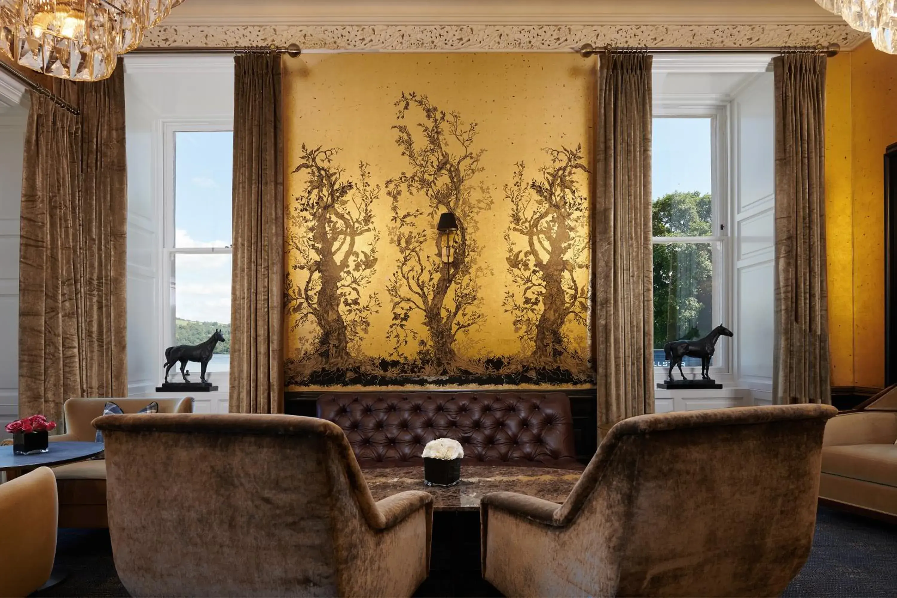 Lounge or bar in Cameron House on Loch Lomond Lounge or bar in Cameron House on Loch Lomond