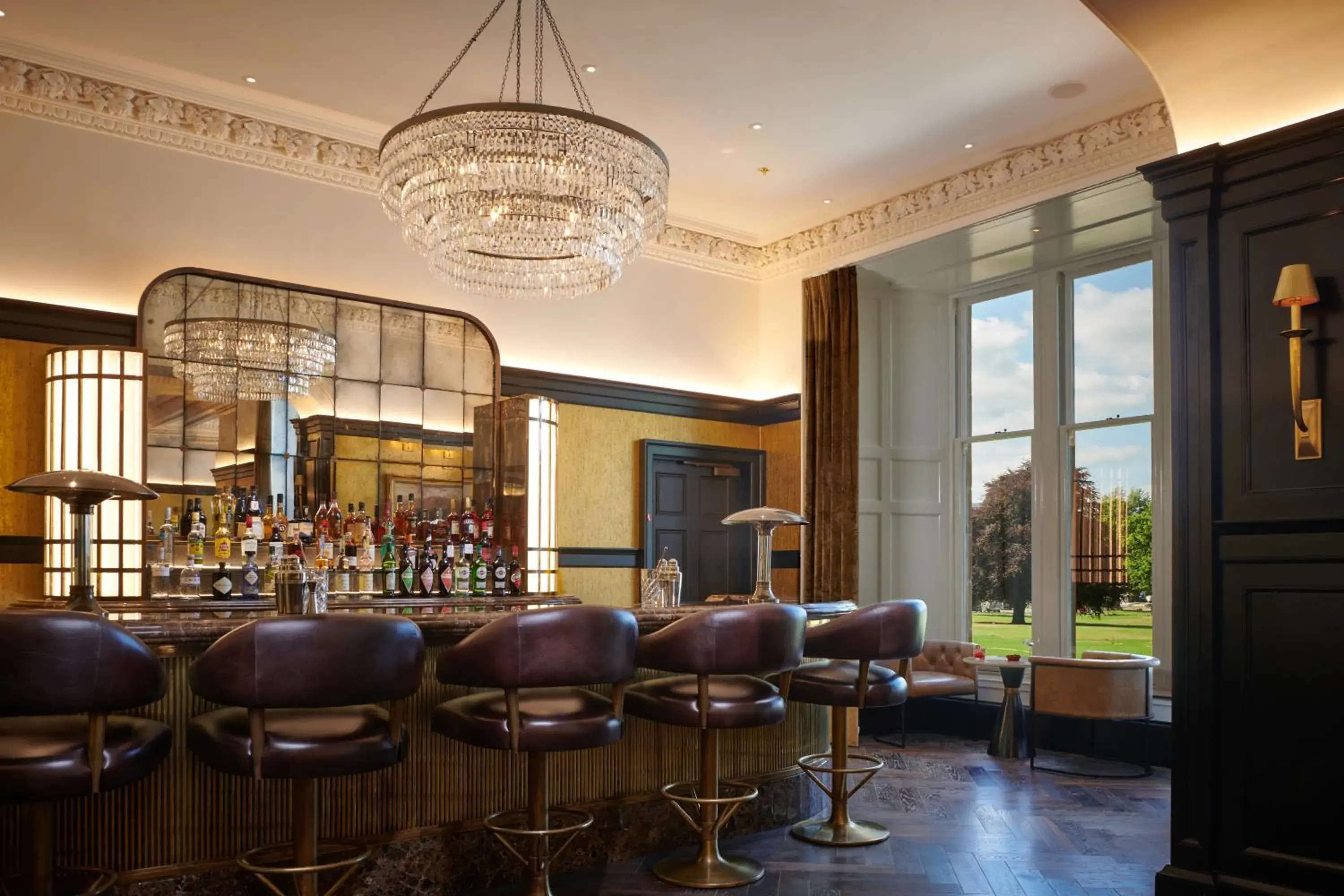Lounge or bar in Cameron House on Loch Lomond Lounge or bar in Cameron House on Loch Lomond