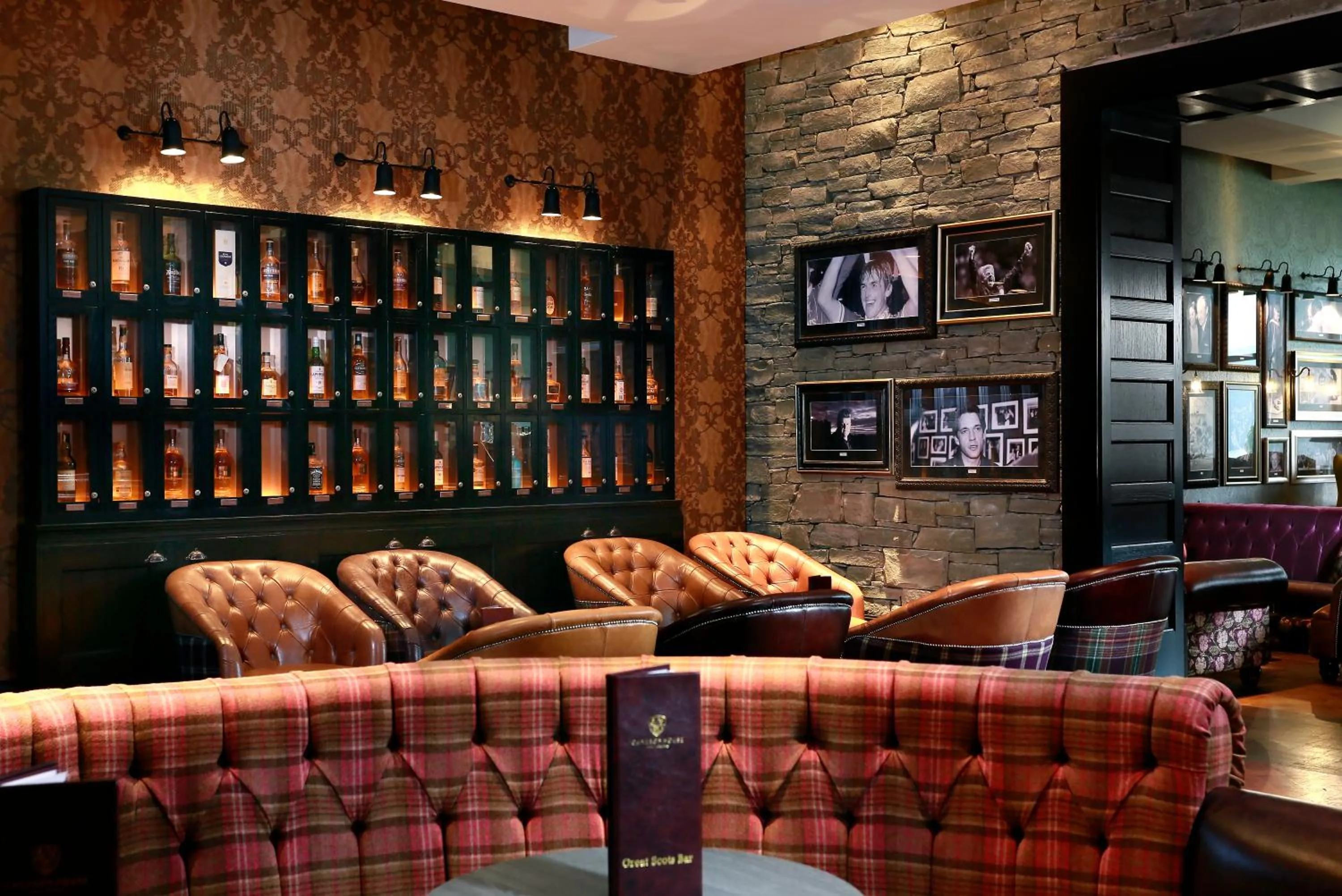 Lounge or bar in Cameron House on Loch Lomond