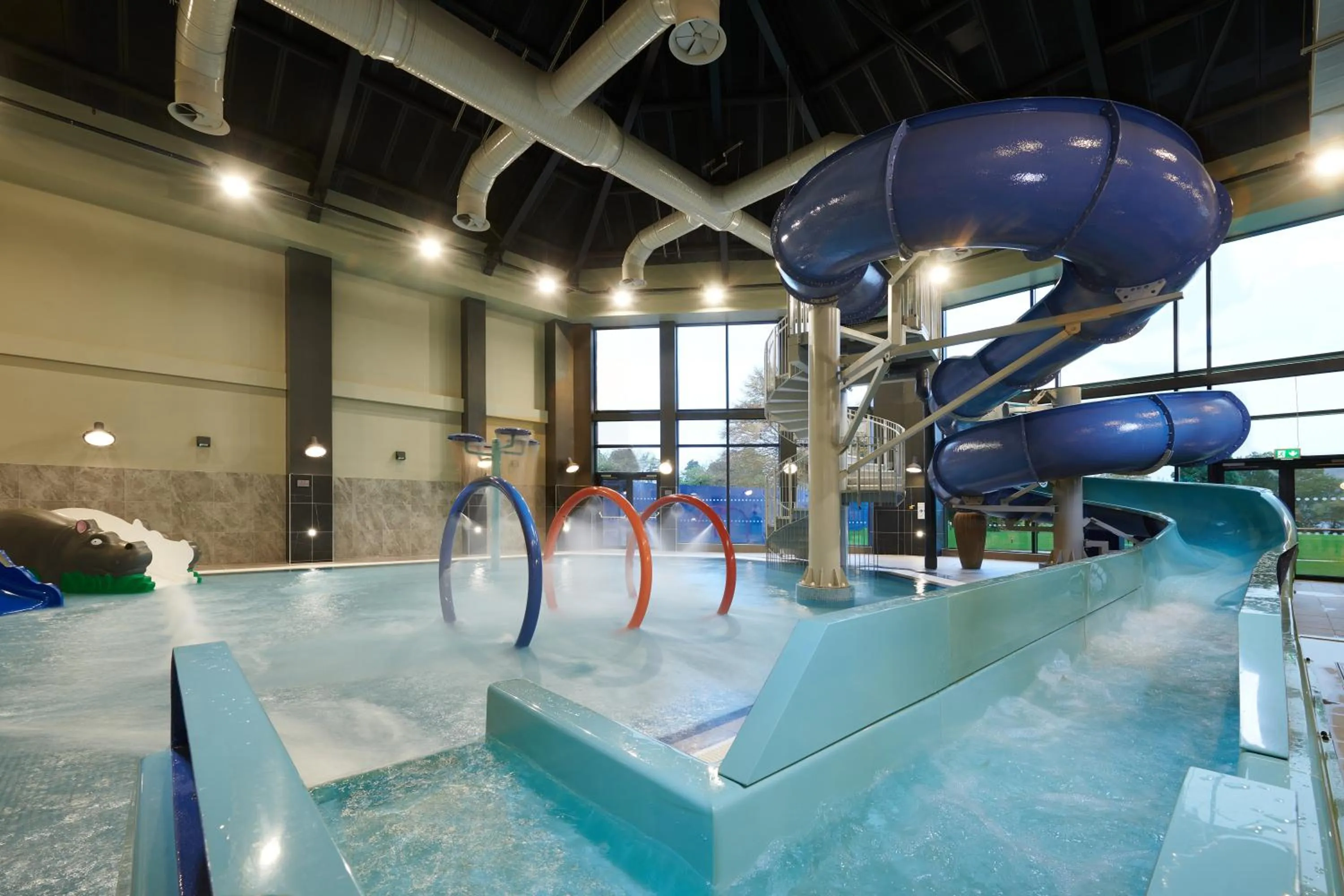 Swimming pool in Cameron House on Loch Lomond