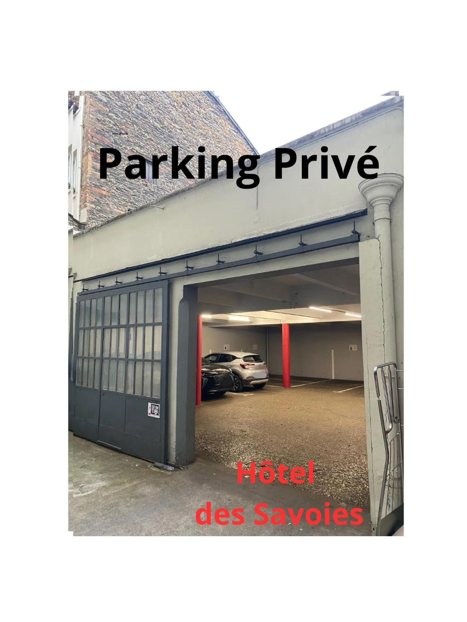 Parking in Hotel des Savoies Lyon Perrache