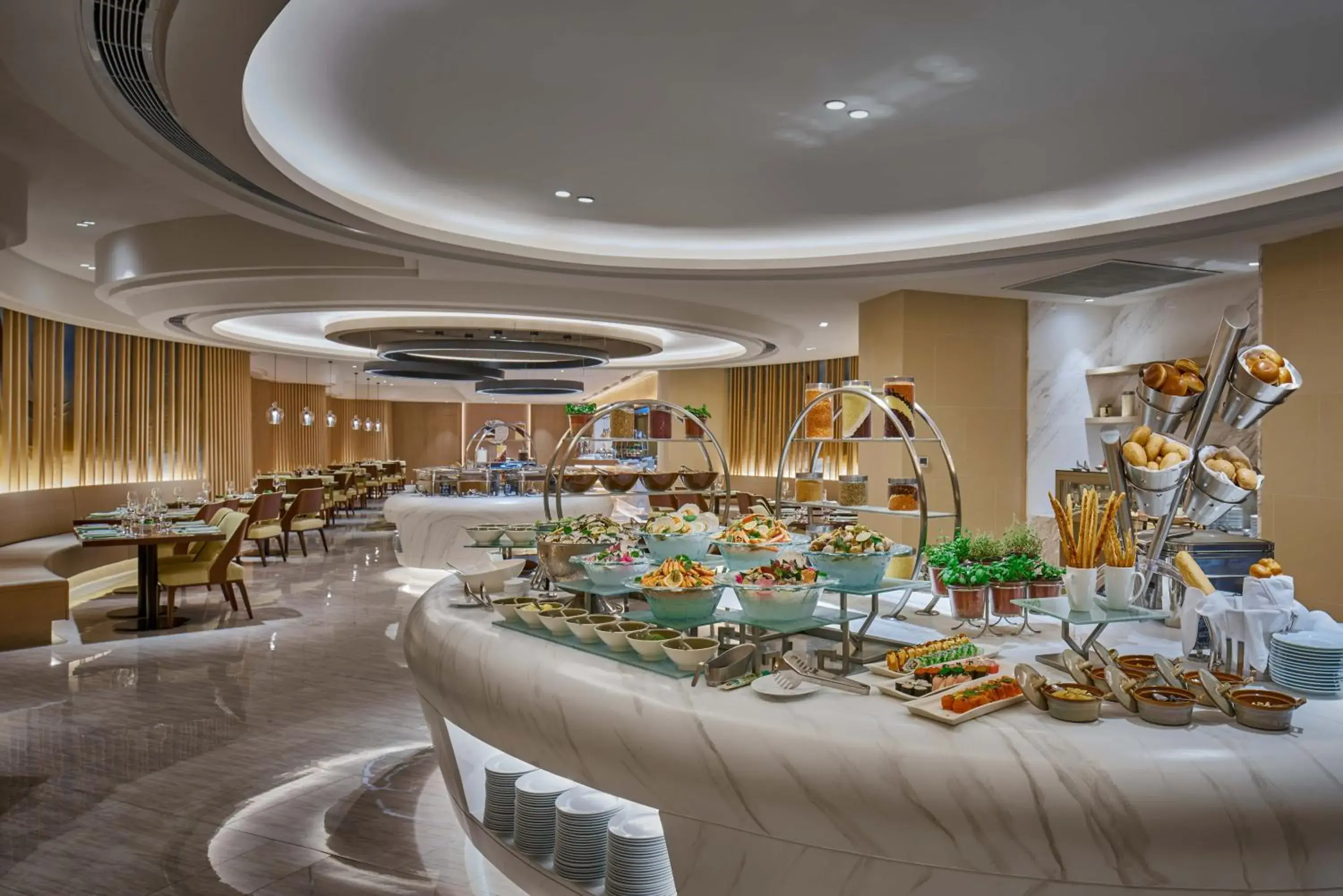 Restaurant/places to eat in The QUBE Hotel Shanghai Hongqiao Restaurant/places to eat in The QUBE Hotel Shanghai Hongqiao