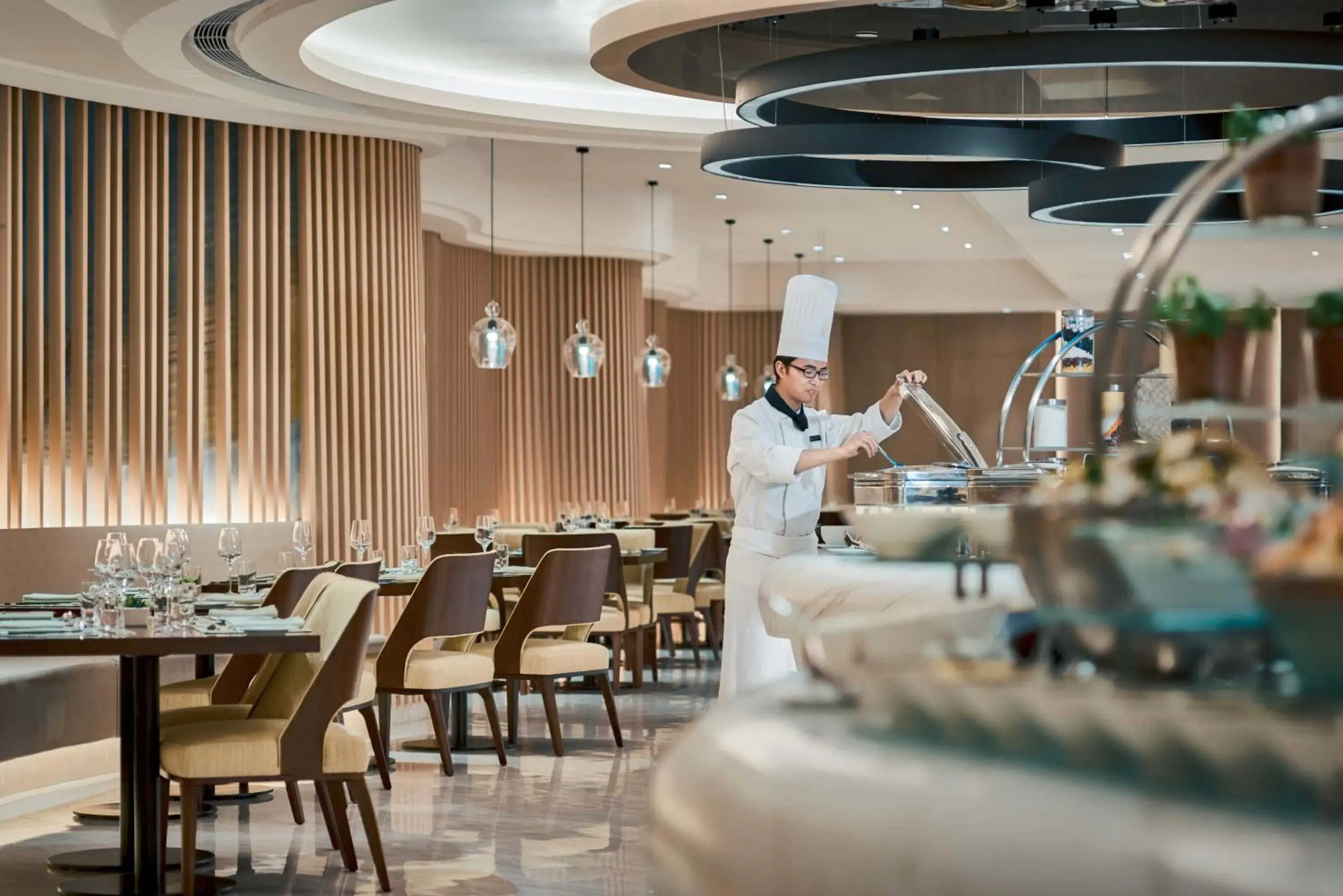 Restaurant/places to eat in The QUBE Hotel Shanghai Hongqiao Restaurant/places to eat in The QUBE Hotel Shanghai Hongqiao