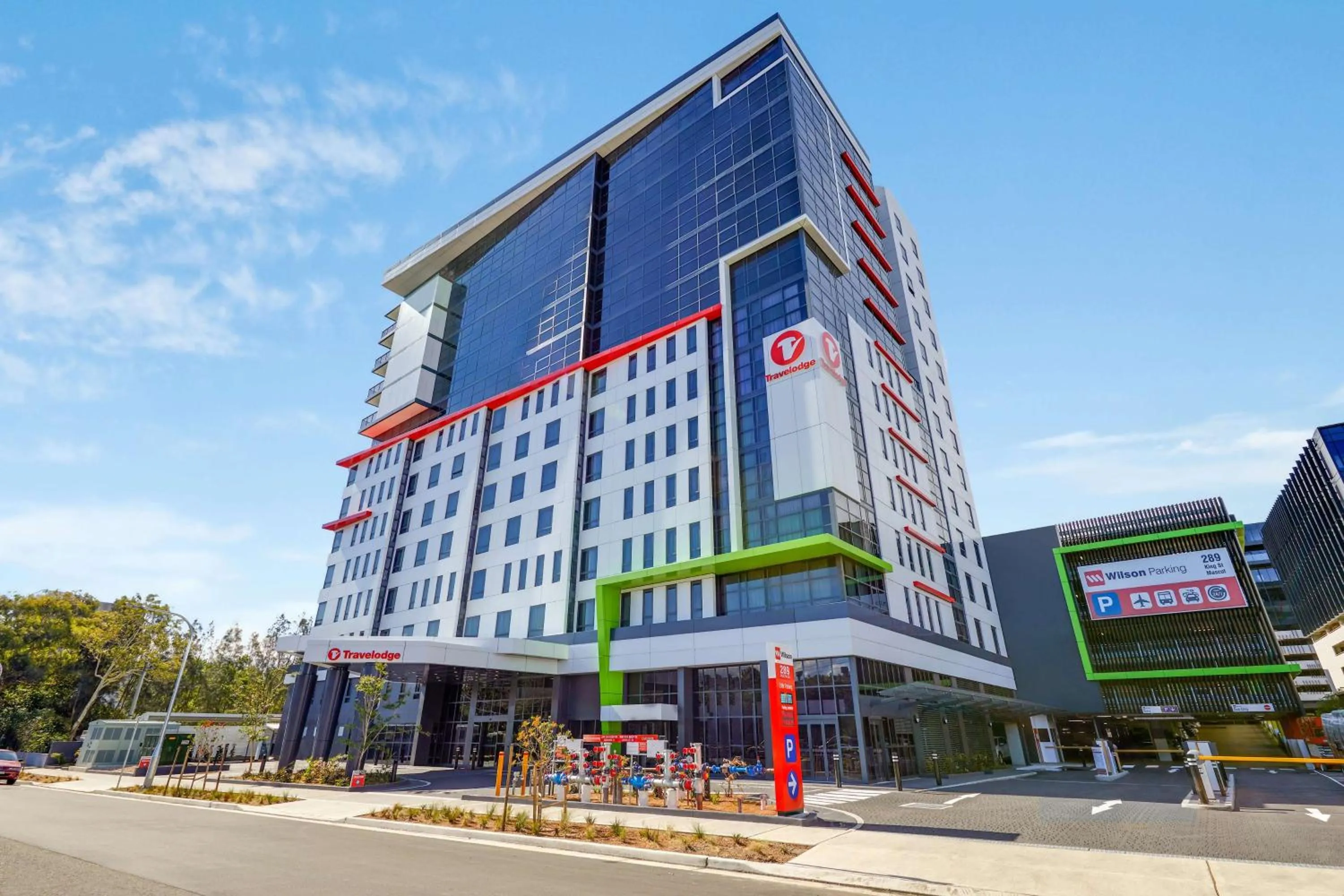 Property building in Travelodge Hotel Sydney Airport