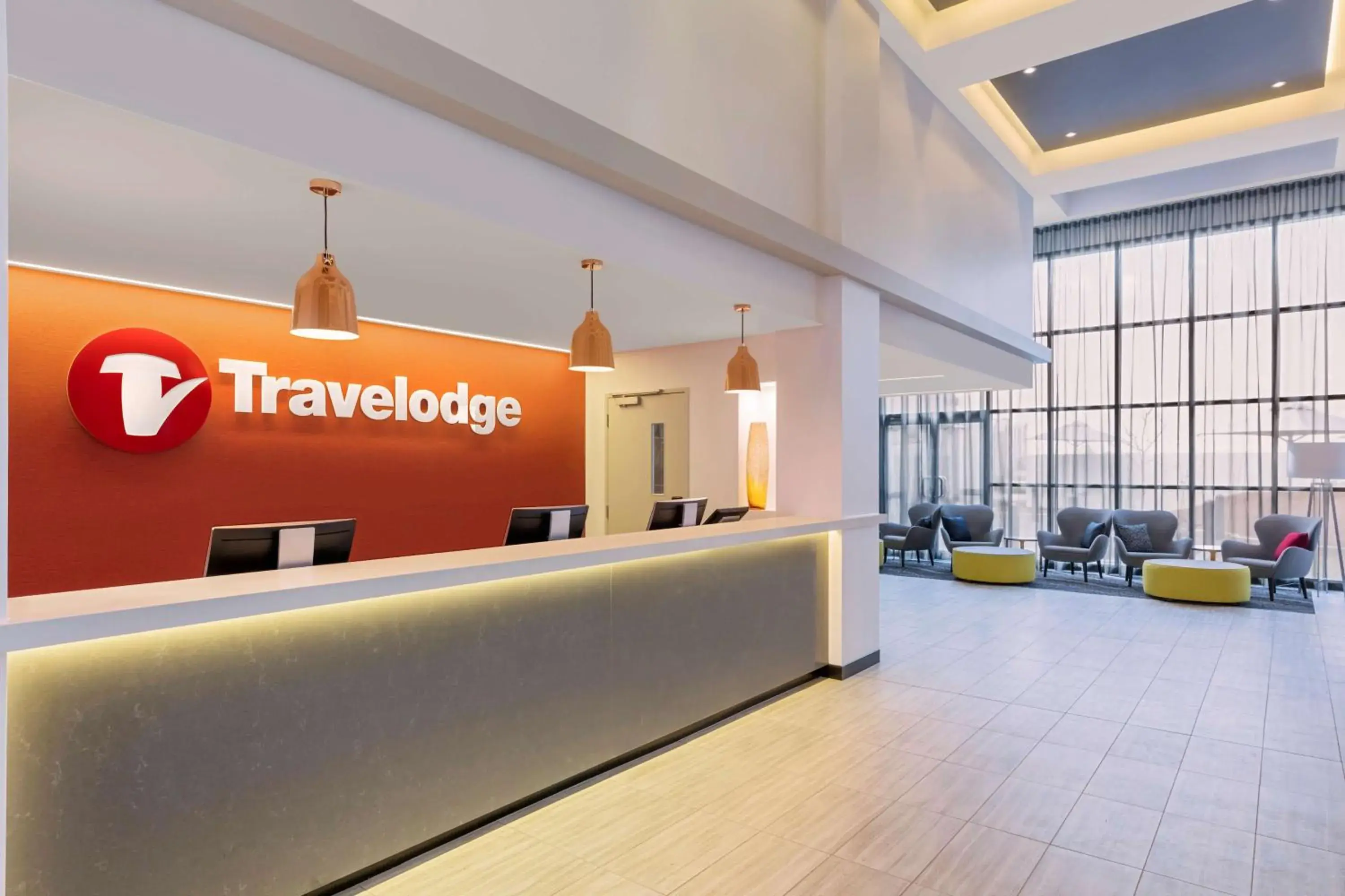 Lobby or reception in Travelodge Hotel Sydney Airport Lobby or reception in Travelodge Hotel Sydney Airport