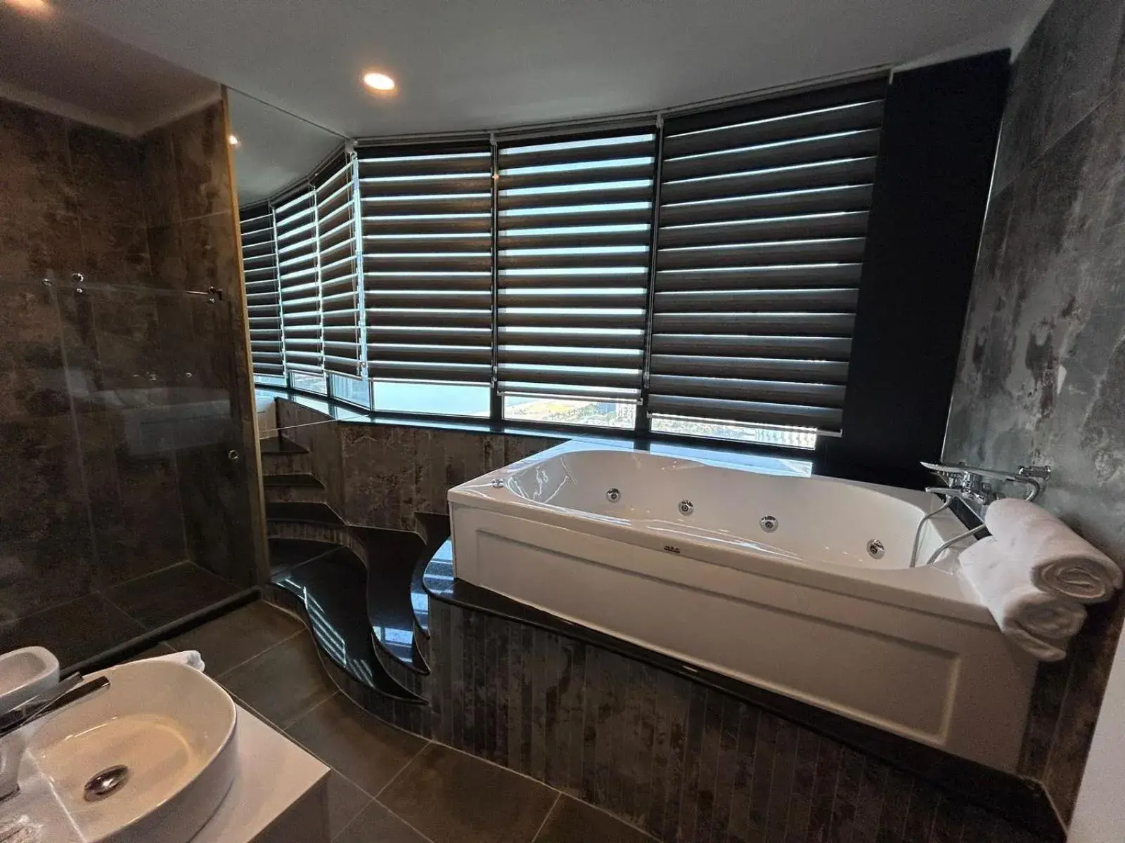 Bathroom in Sky Tower Hotel Bathroom in Sky Tower Hotel