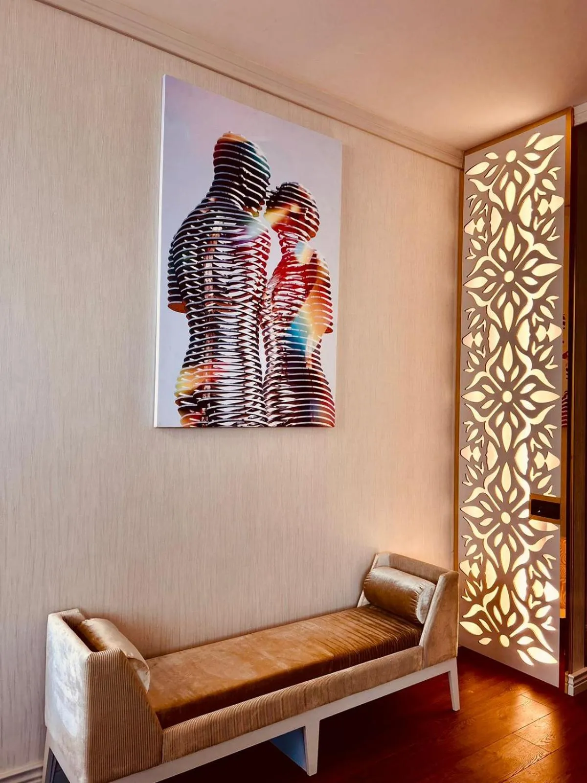 Living room in Sky Tower King Hotel