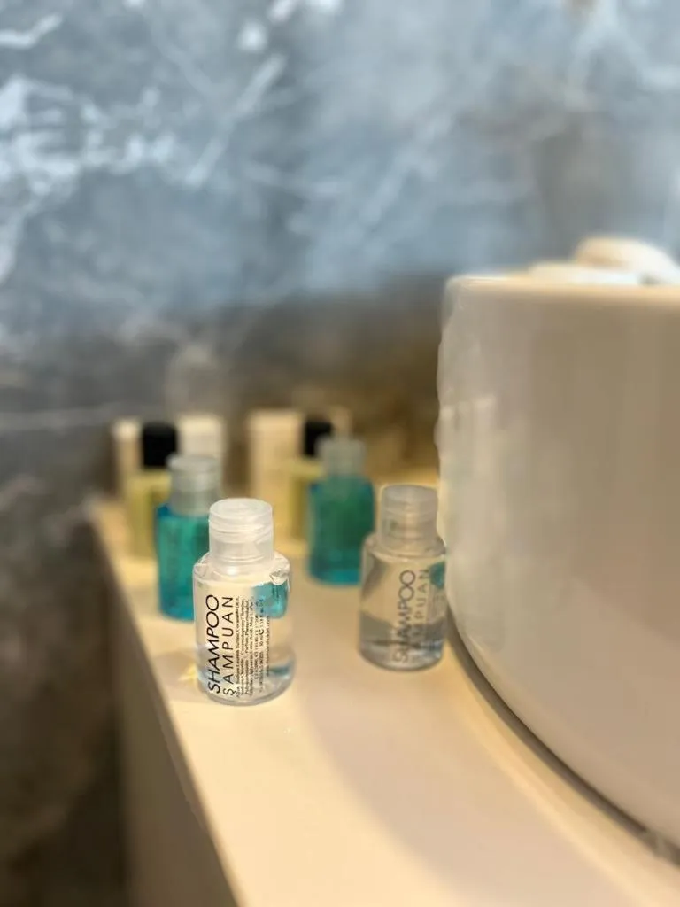 Bathroom in Sky Tower King Hotel