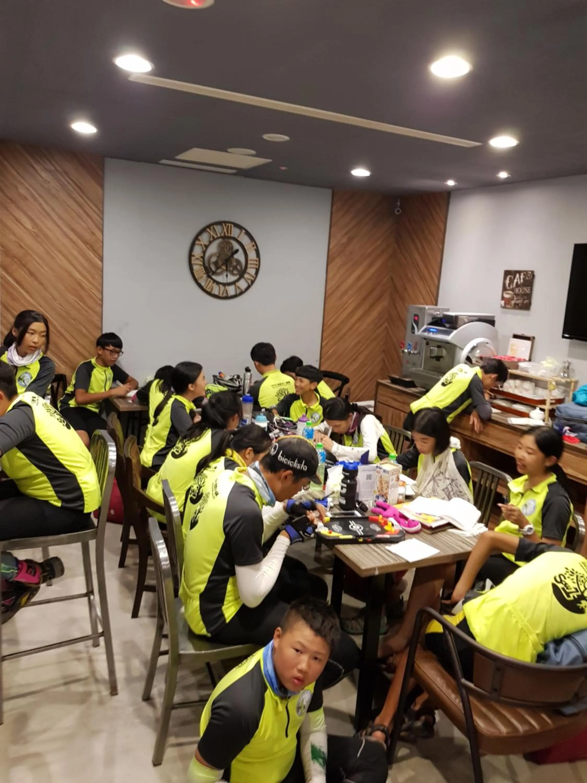 People in Taipei Travelers International Hostel