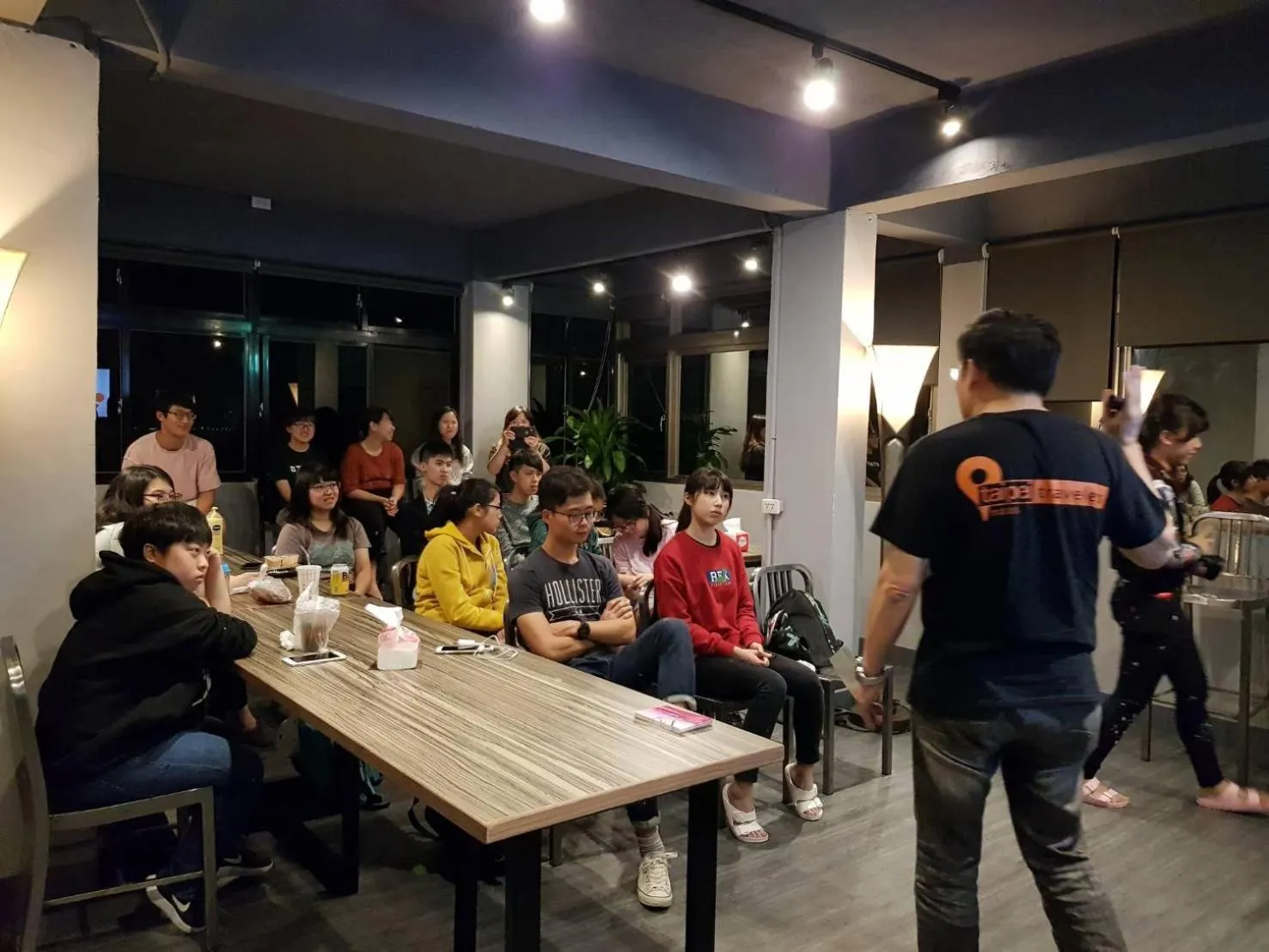 People in Taipei Travelers International Hostel