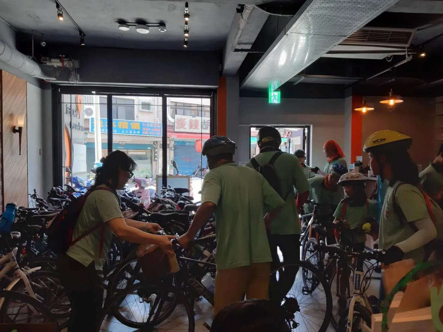 People in Taipei Travelers International Hostel