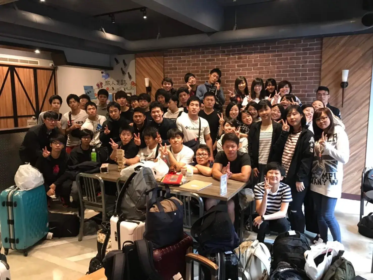 People in Taipei Travelers International Hostel