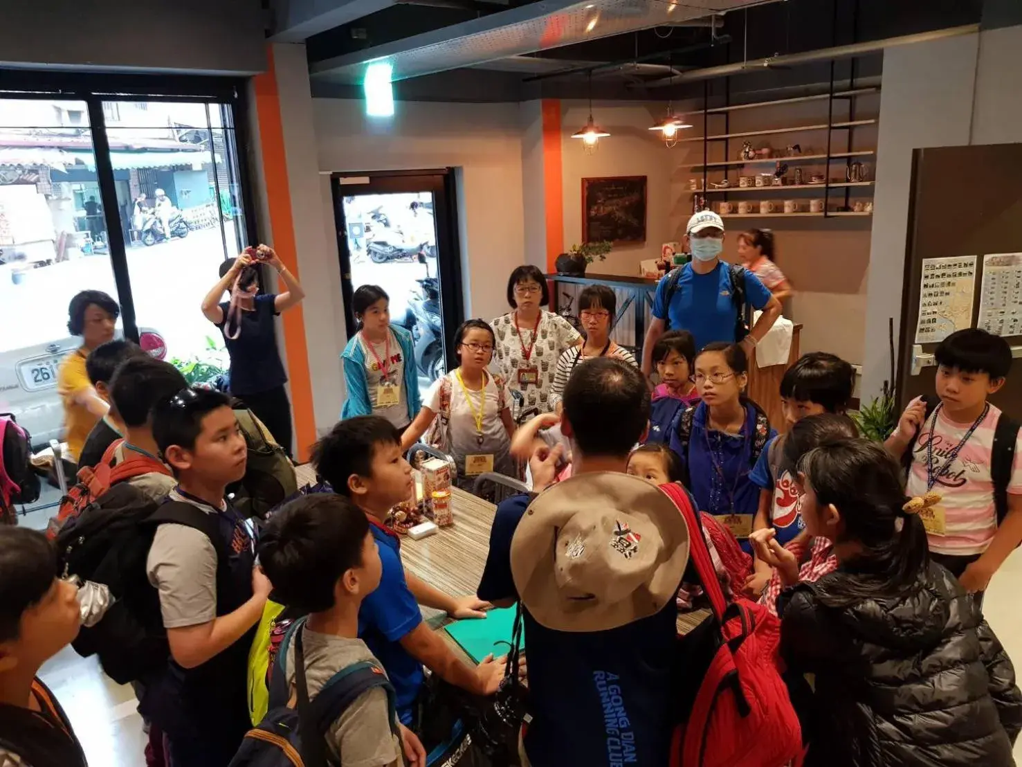 People in Taipei Travelers International Hostel