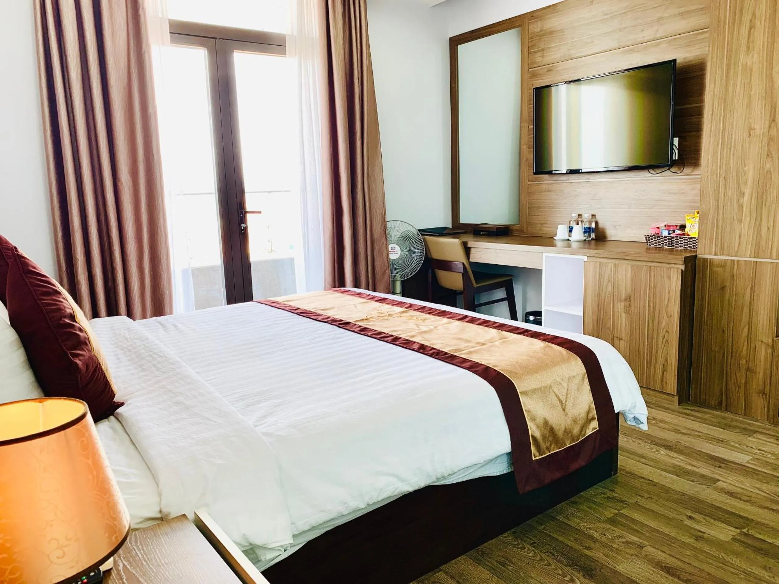 Bed in CKC Thien Duong Hotel