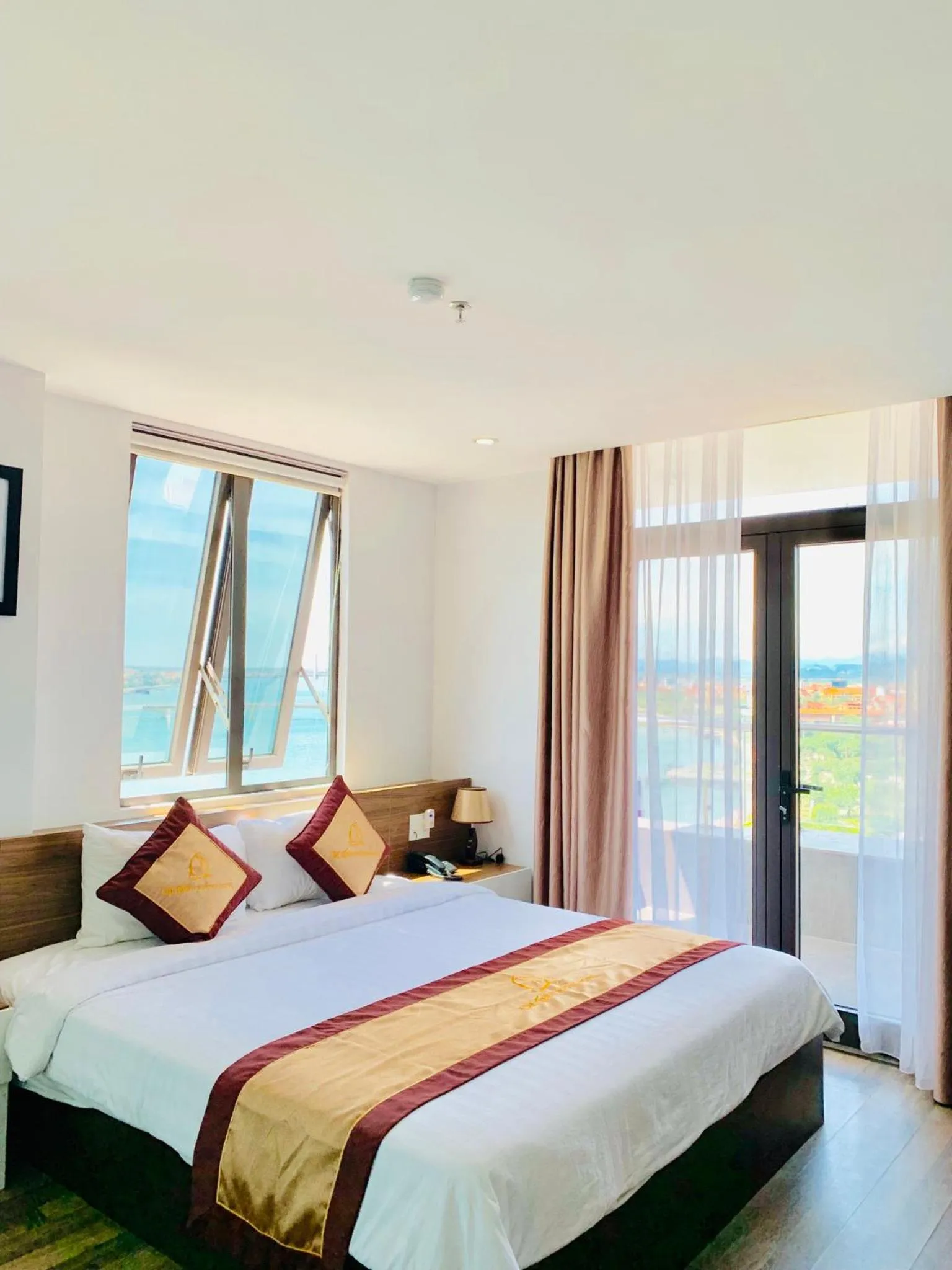 Bed in CKC Thien Duong Hotel