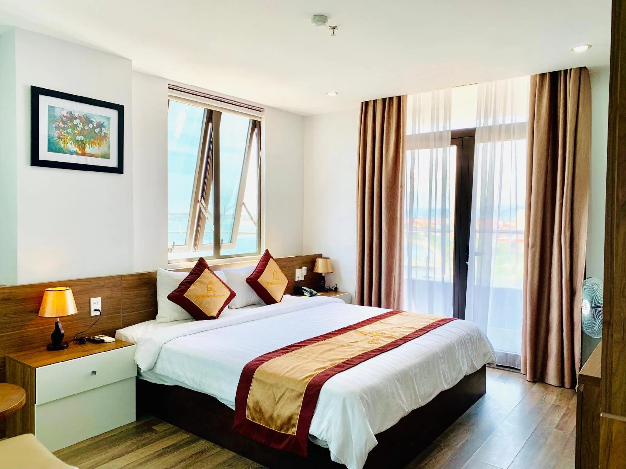 Photo of the whole room, Bed in CKC Thien Duong Hotel