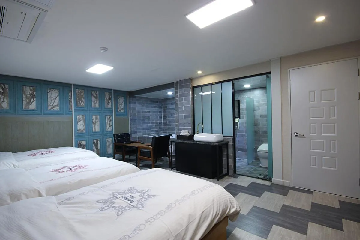 Bed in Hotel Mondavi