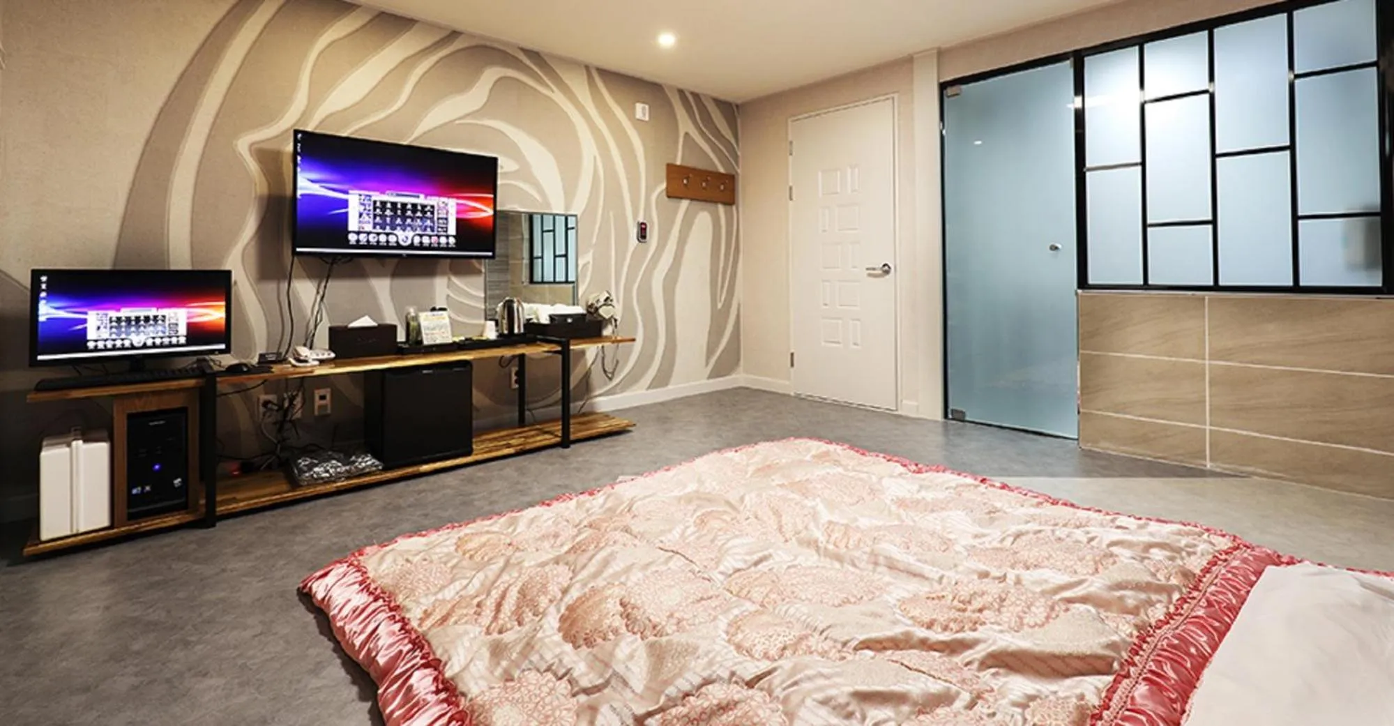 Bed in Hotel Mondavi