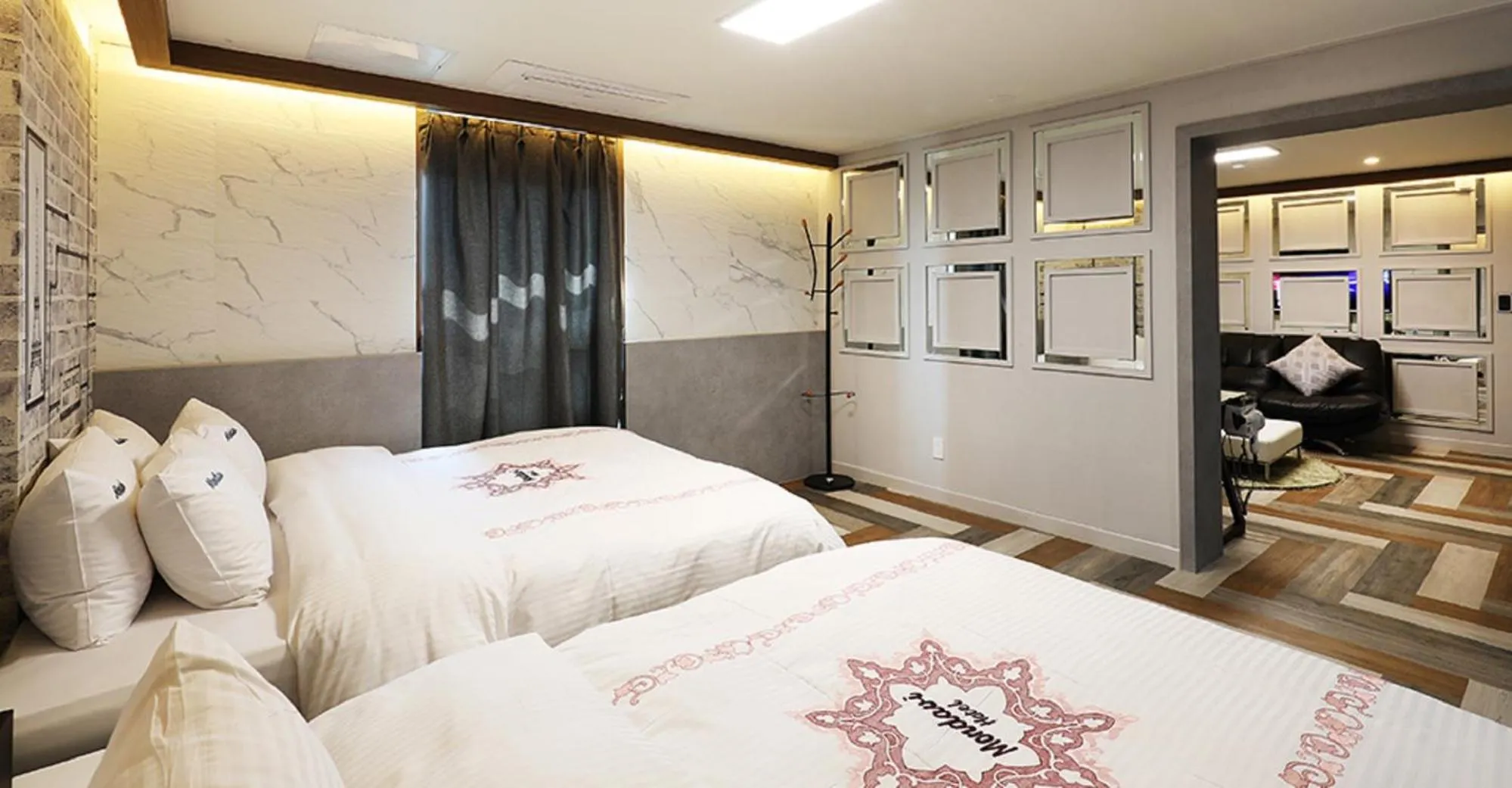 Bed in Hotel Mondavi