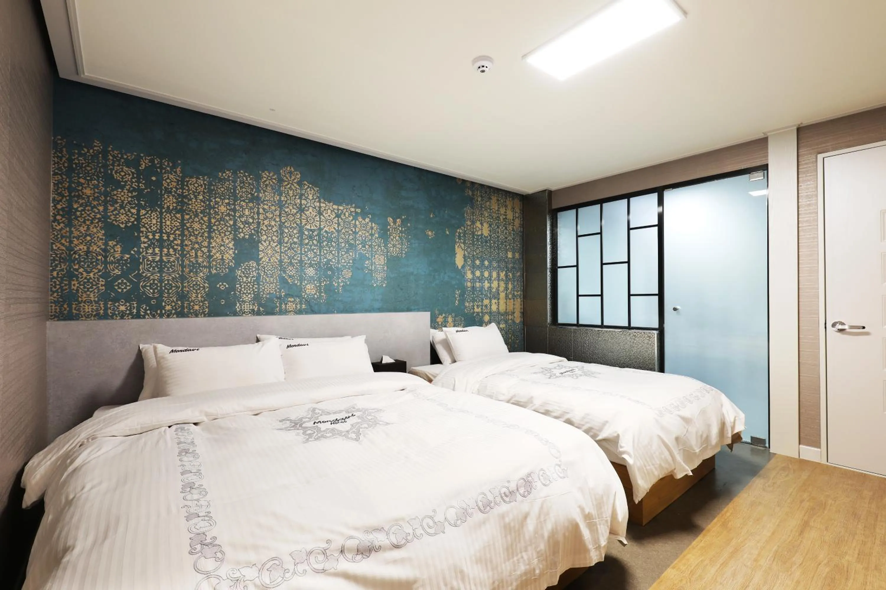 Bed in Hotel Mondavi