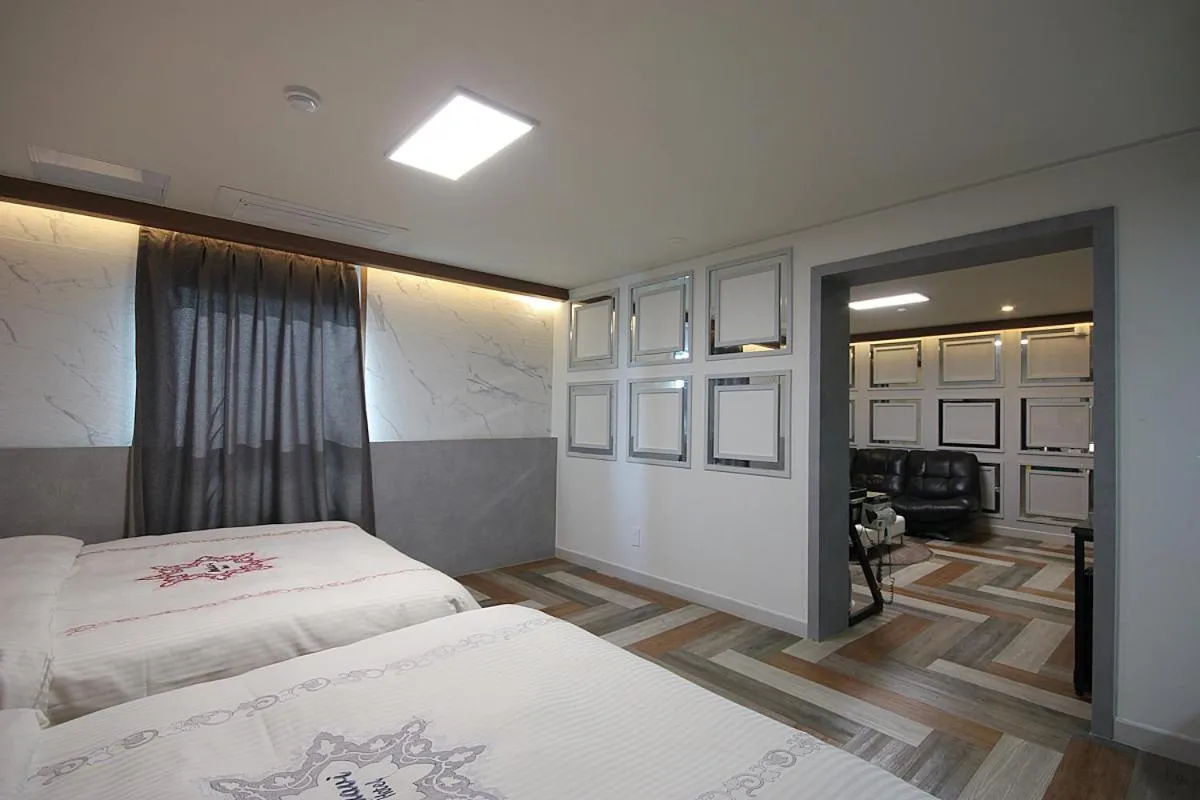 Bed in Hotel Mondavi