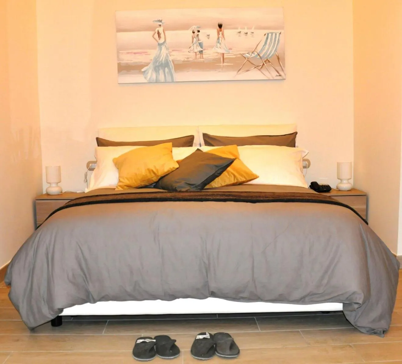 Bedroom, Bed in B&B Chiaia 216