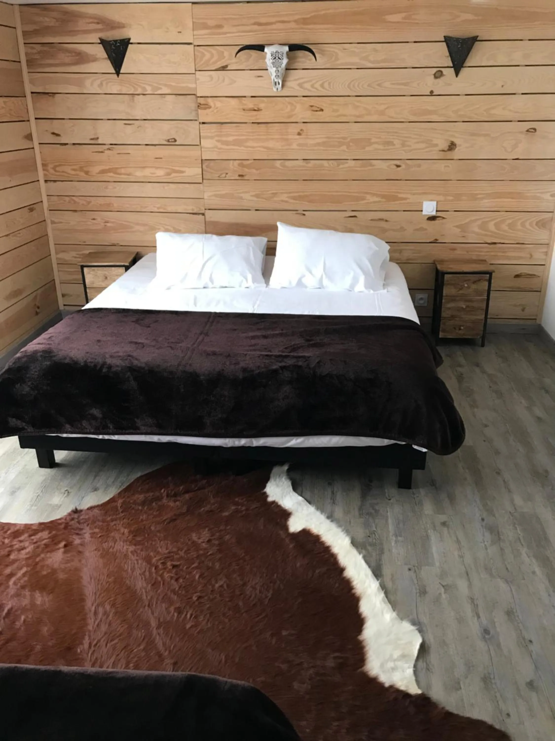 Bed in L'hostellerie de Sèvremont