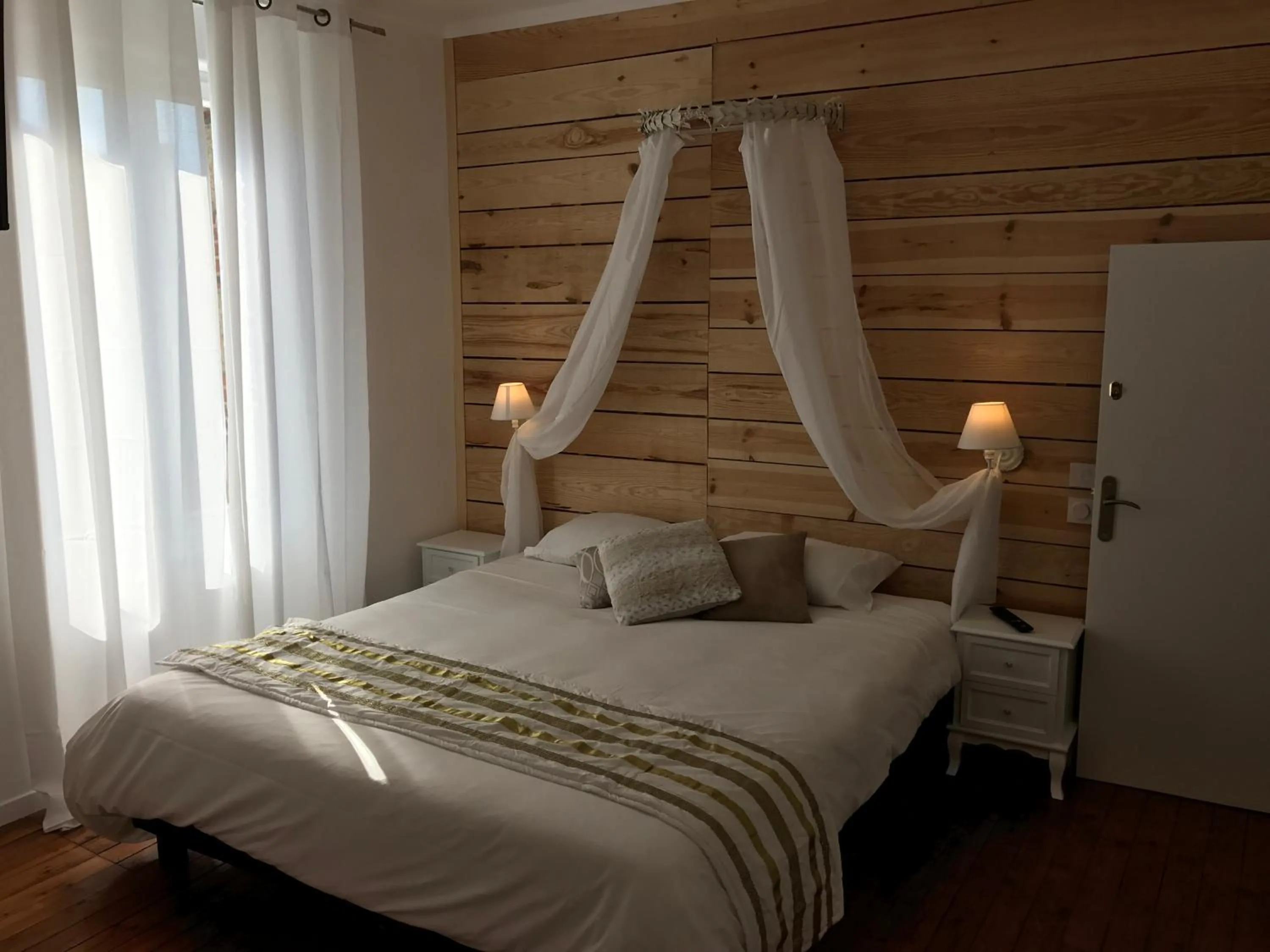 Bed in L'hostellerie de Sèvremont