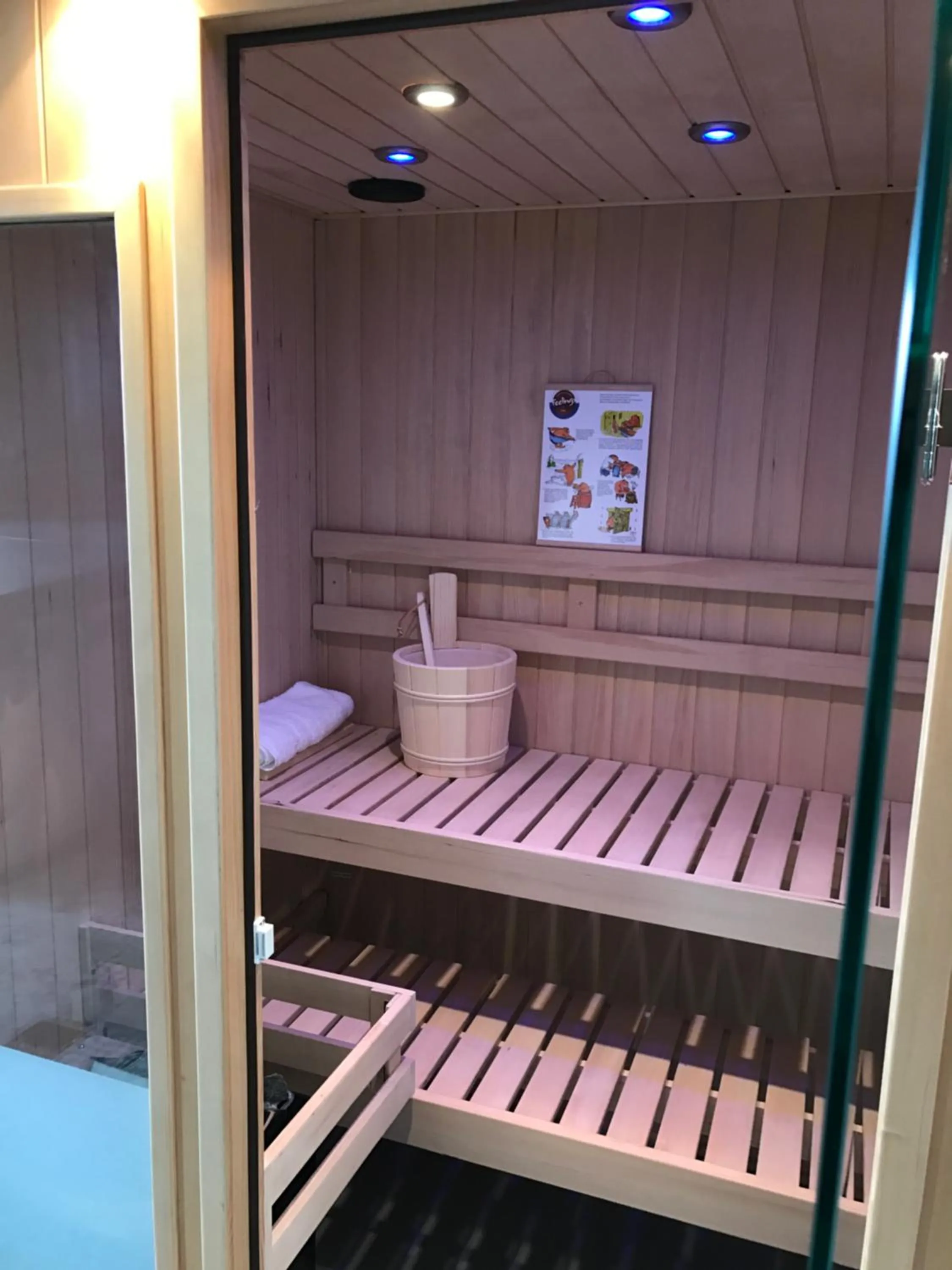 Sauna in L'hostellerie de Sèvremont
