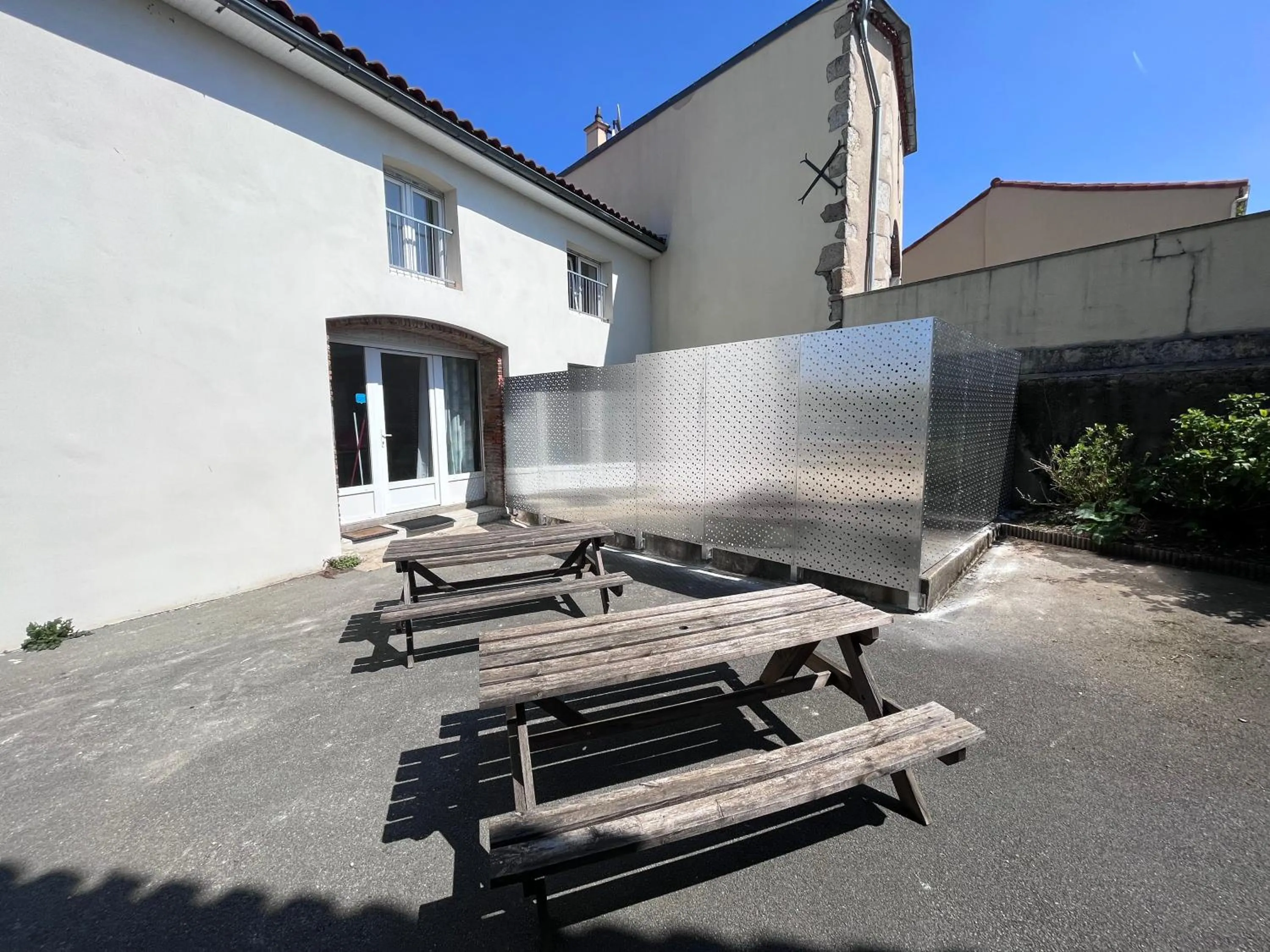 Patio in L'hostellerie de Sèvremont