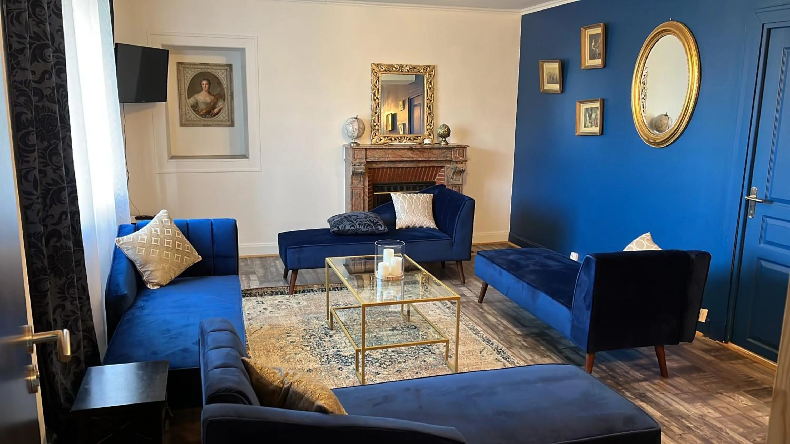 Living room in L'hostellerie de Sèvremont