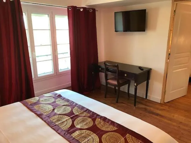 Bed in L'hostellerie de Sèvremont