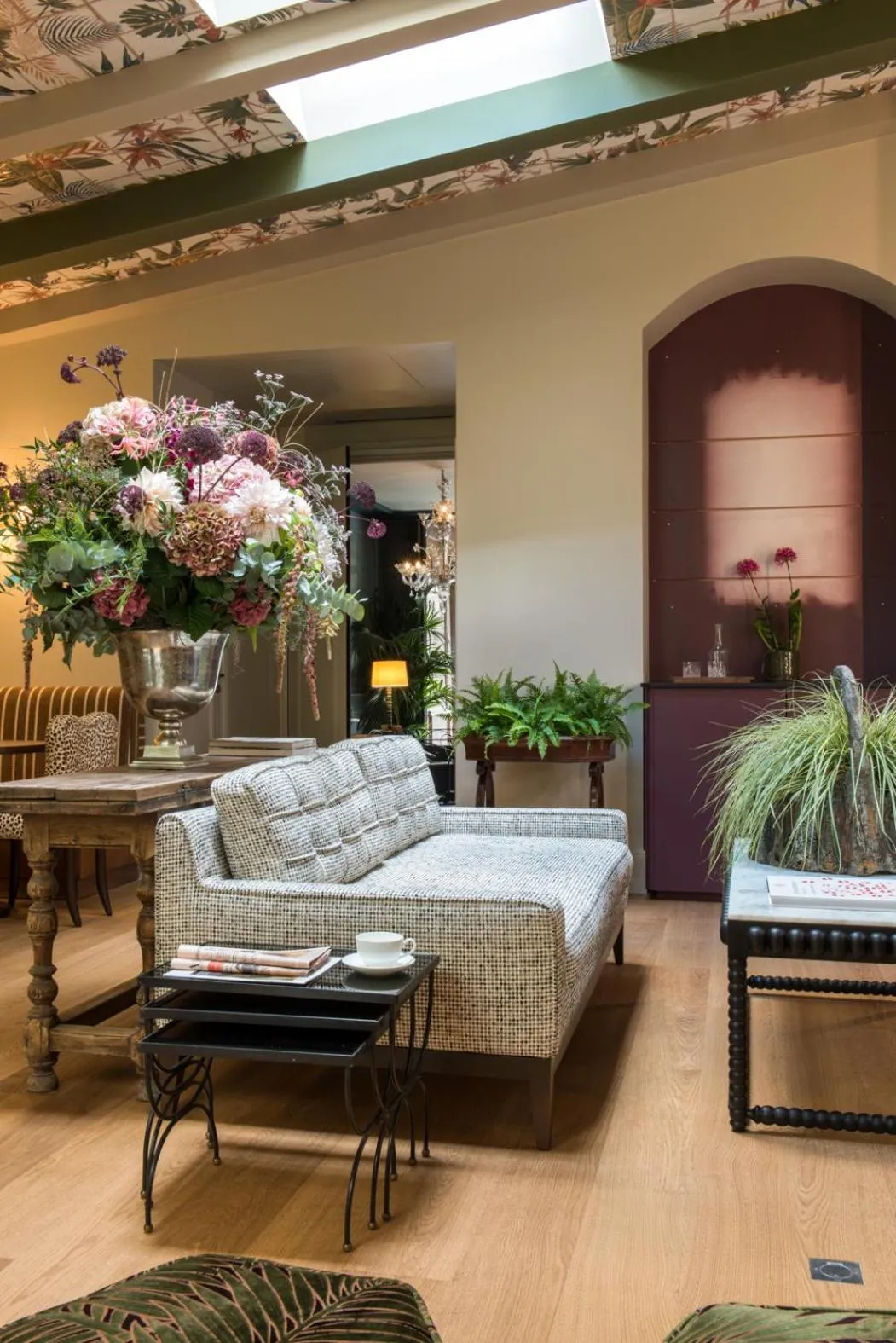 Living room in Hôtel Fougère