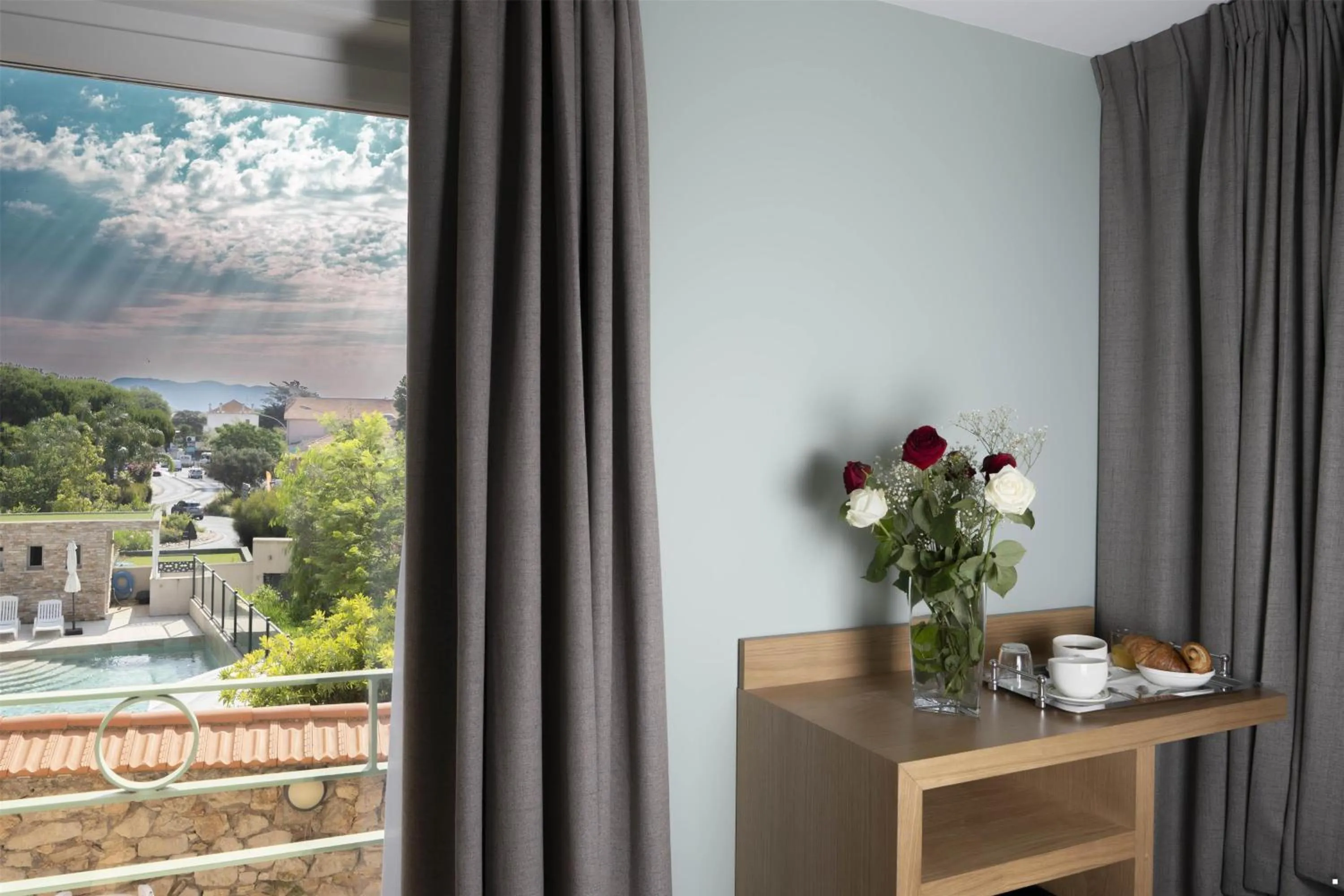 View (from property/room) in Best Western Plus Sanary