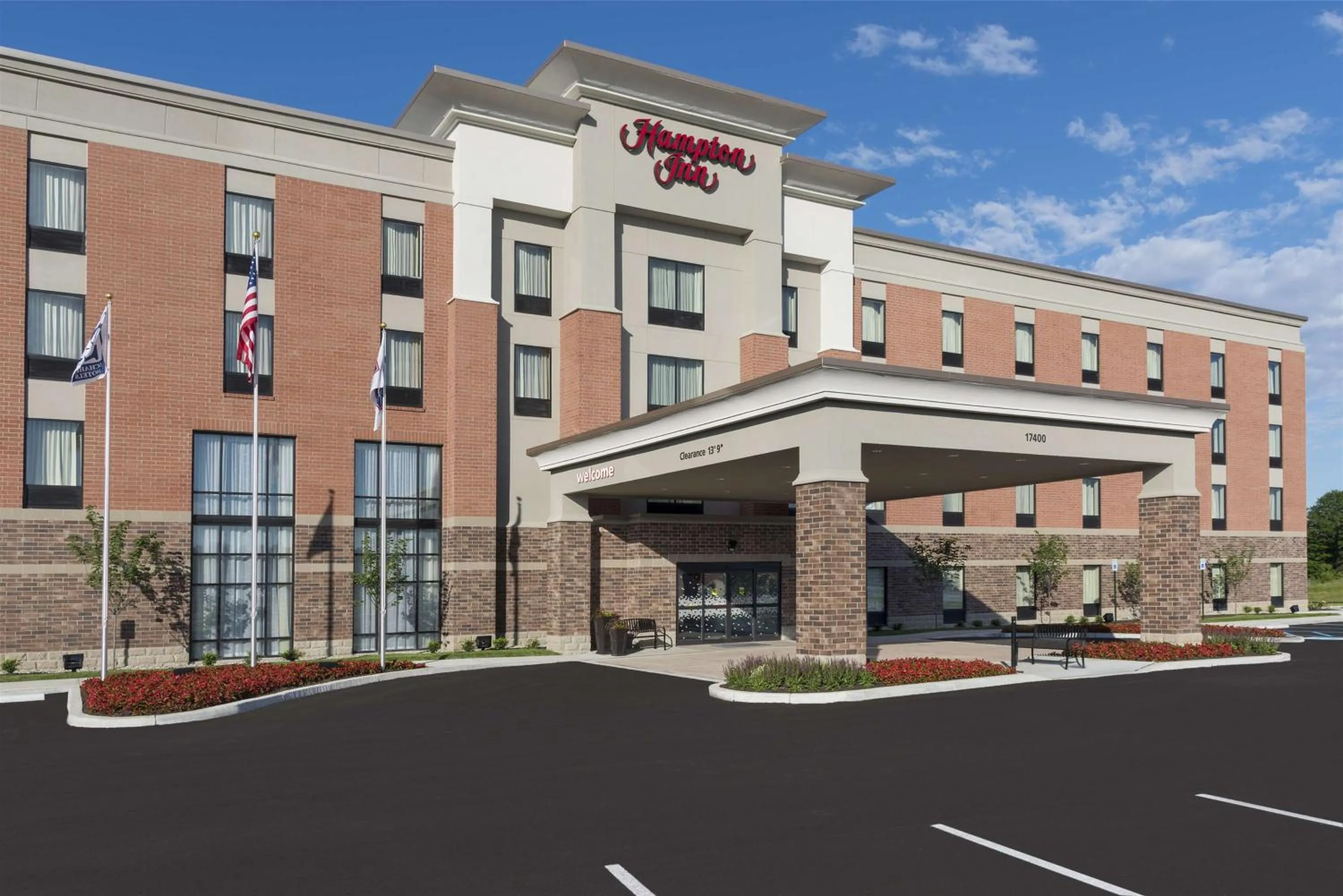 Property building in Hampton Inn Westfield Indianapolis