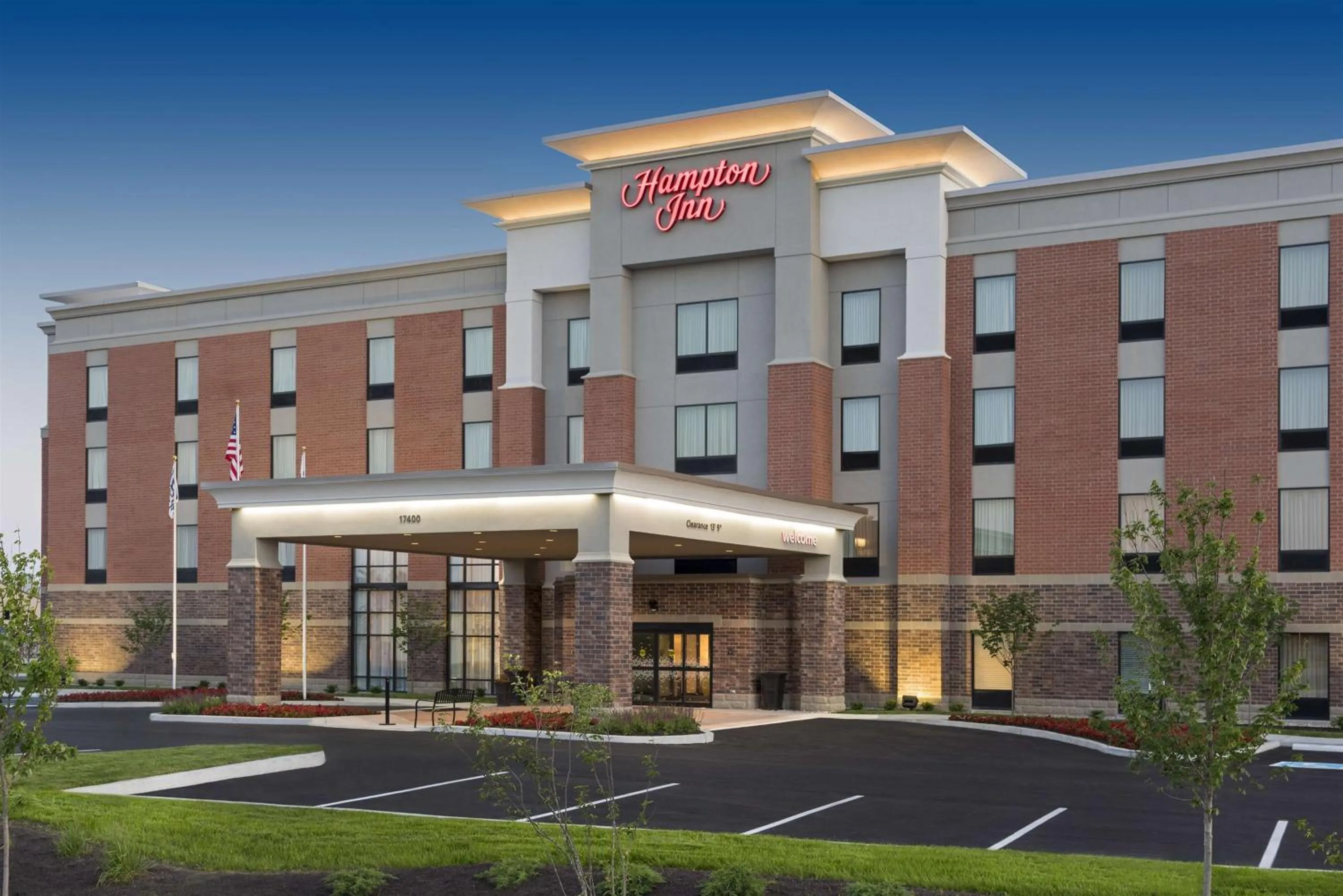 Property building in Hampton Inn Westfield Indianapolis