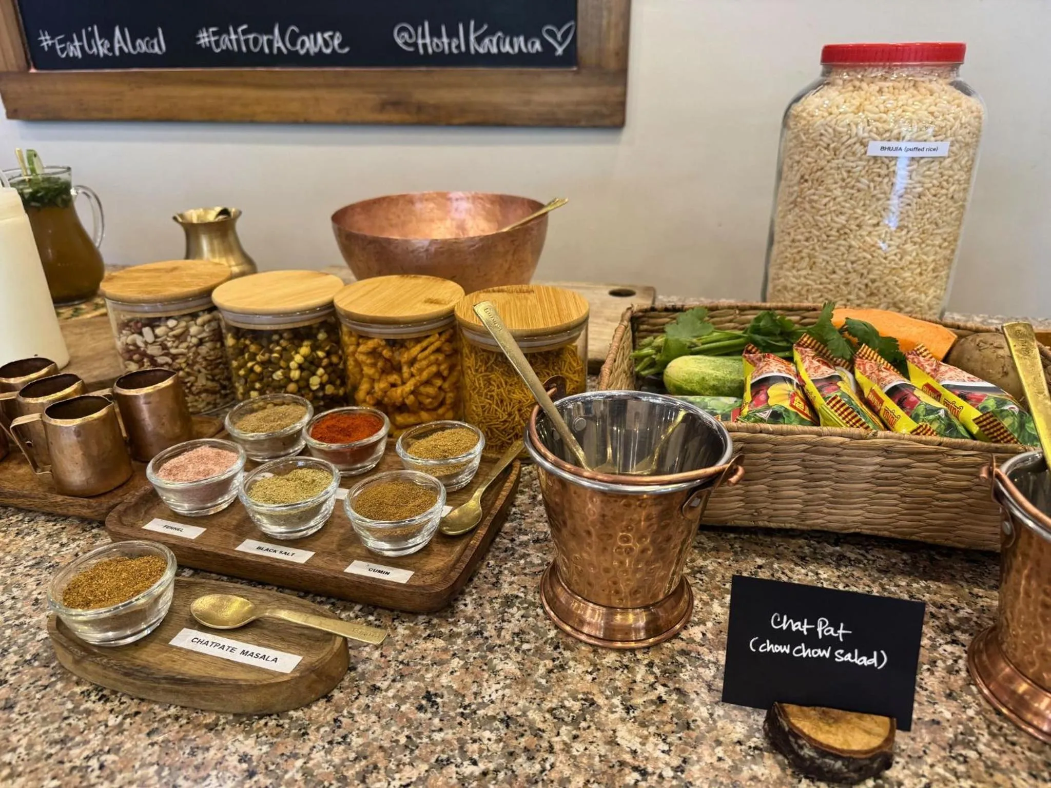 Food in Hotel Karuna