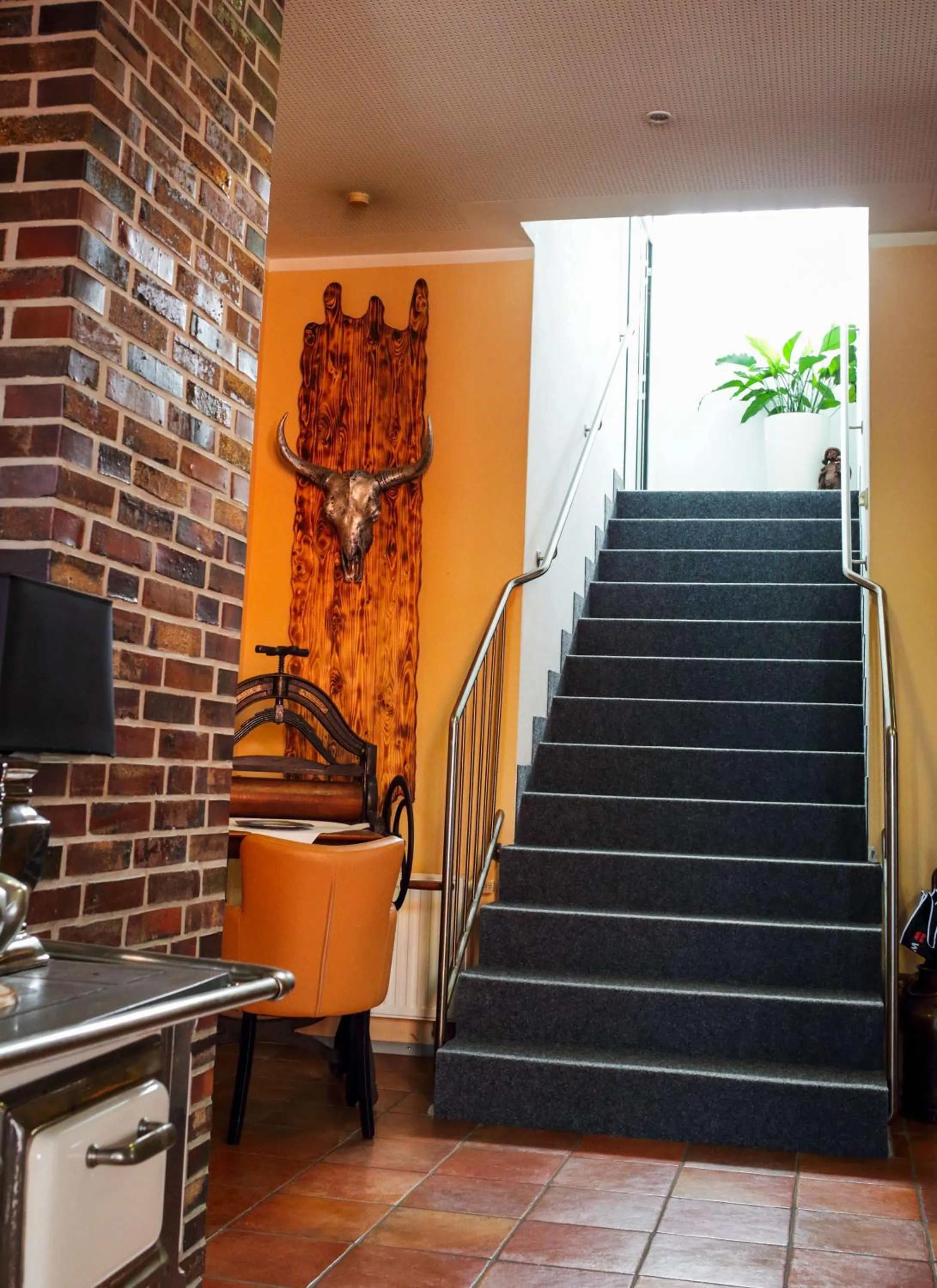 Lobby or reception in Butjadinger Hof