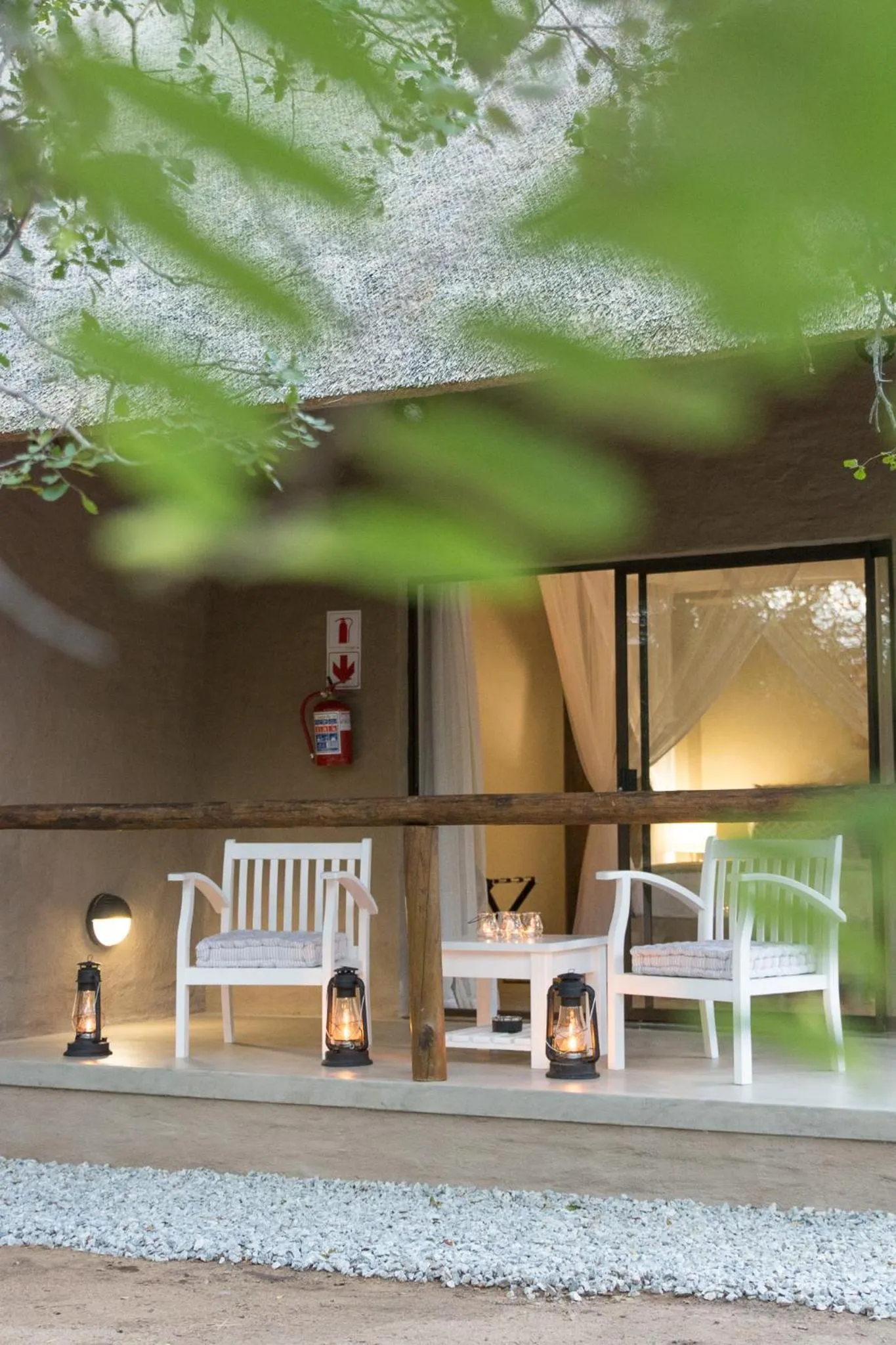 Balcony/Terrace in Bushbaby River Lodge