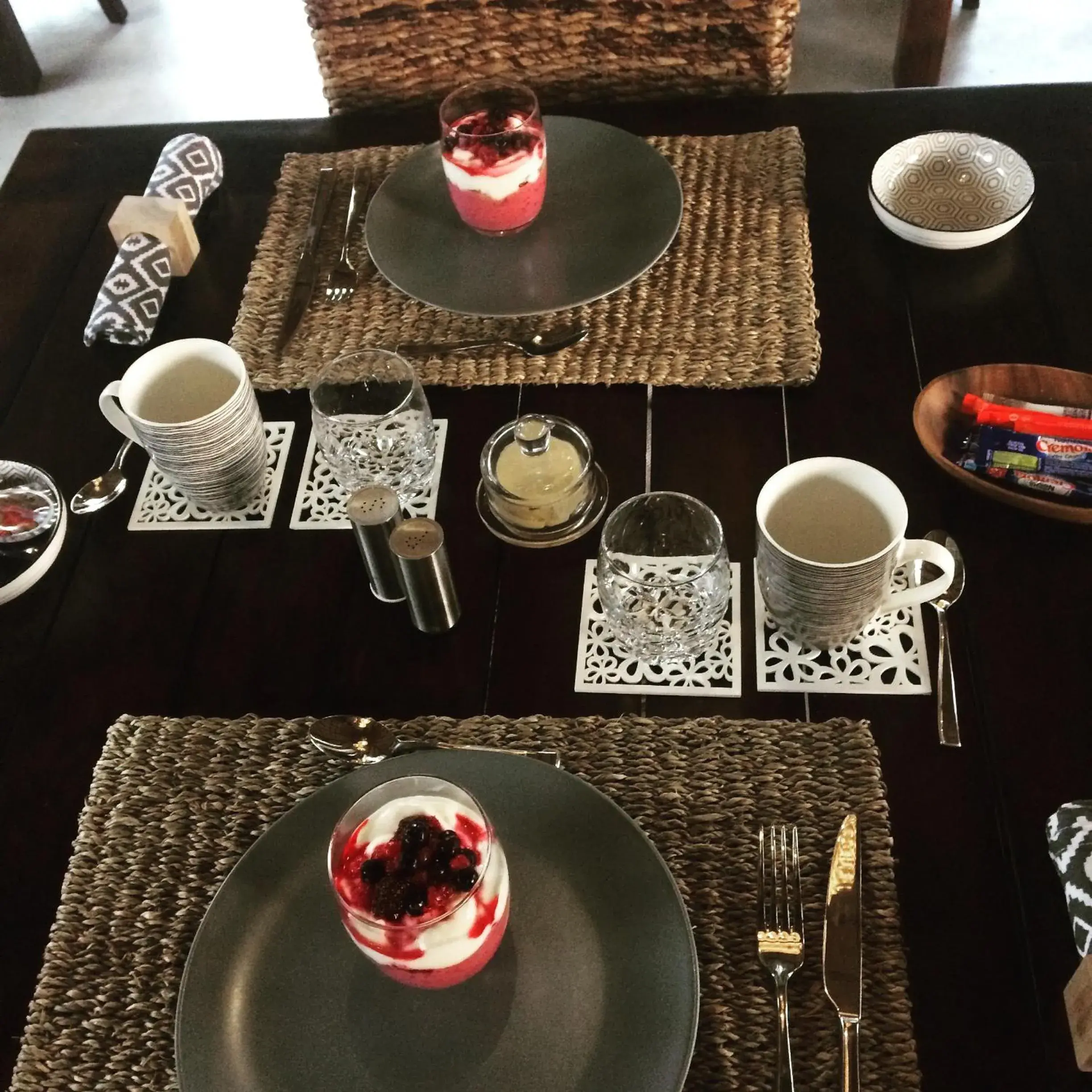 Food close-up in Bushbaby River Lodge Food close-up in Bushbaby River Lodge