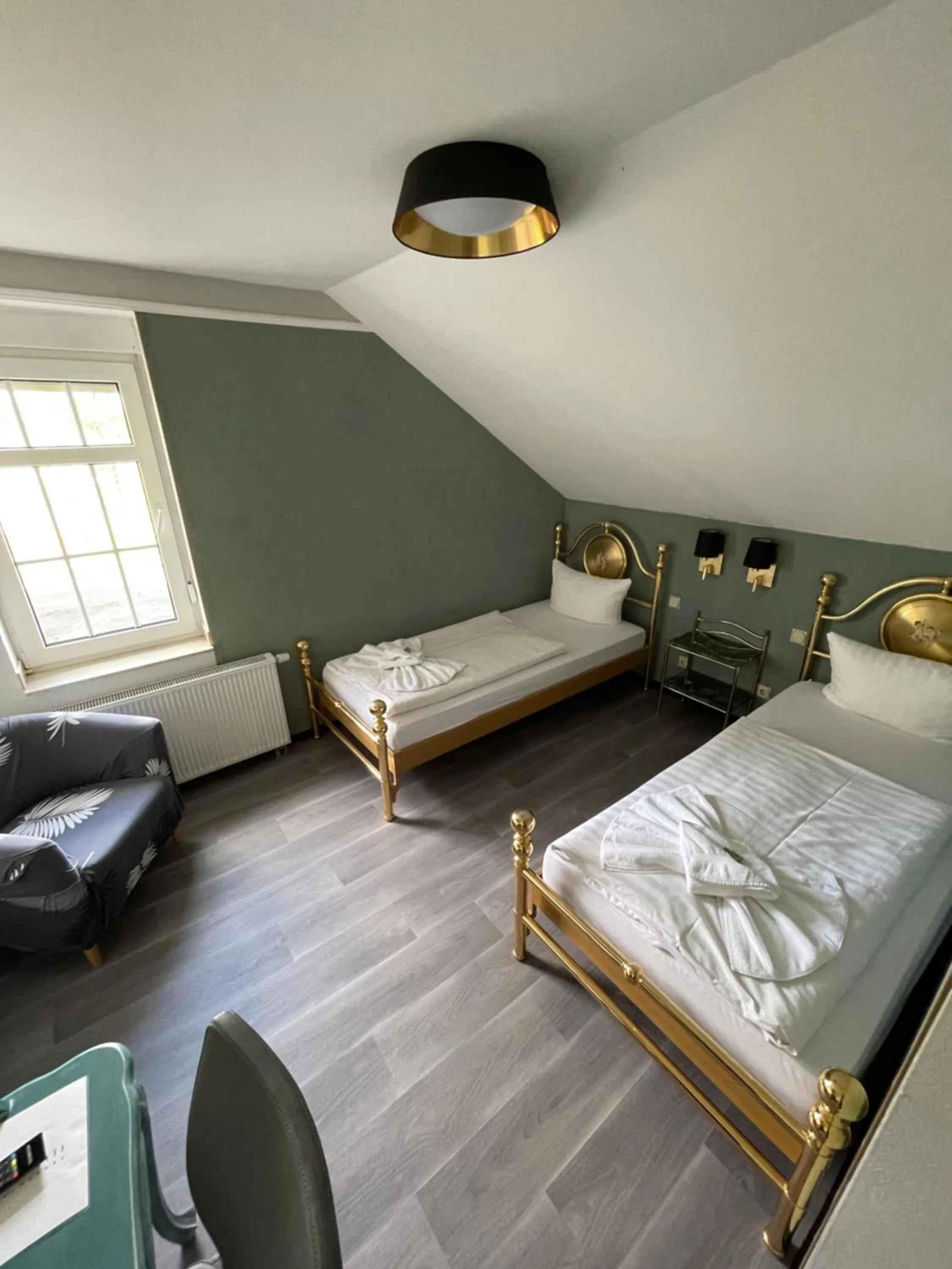 Bed in Hotel Hennesburg