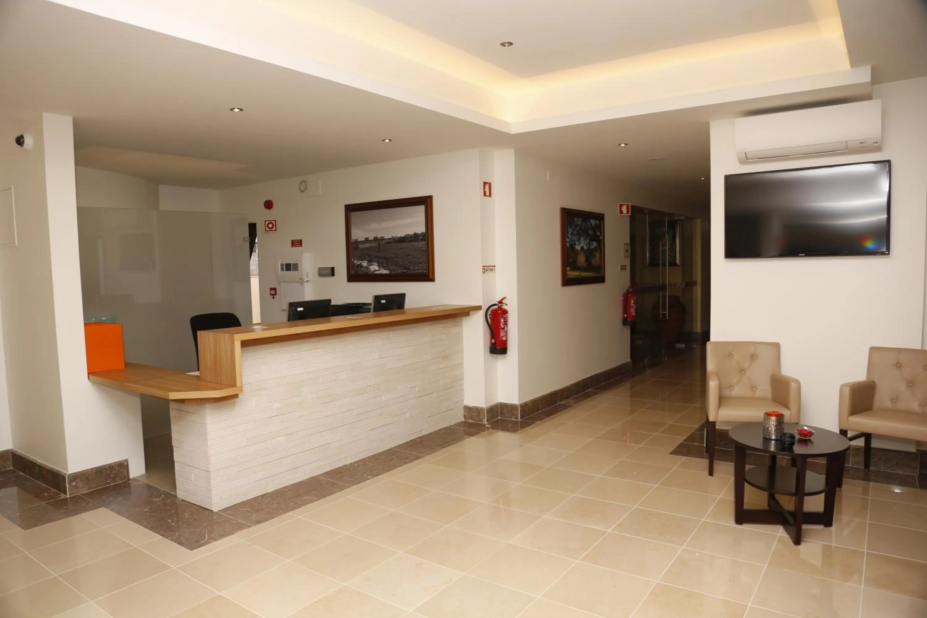 Lobby or reception in Hotel Ponte Sor