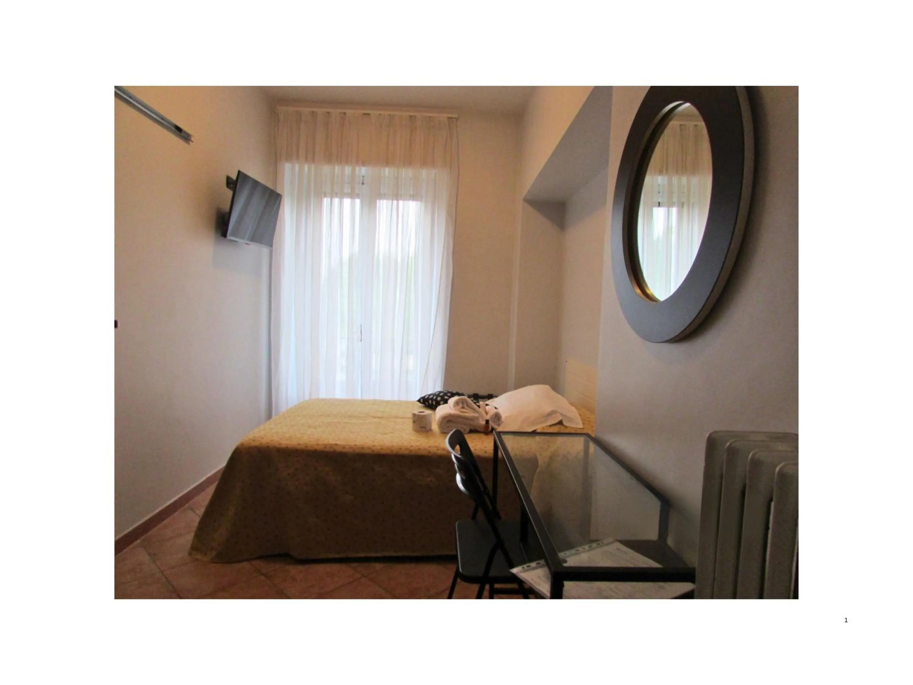 Bed in Hotel Ponte Sassi