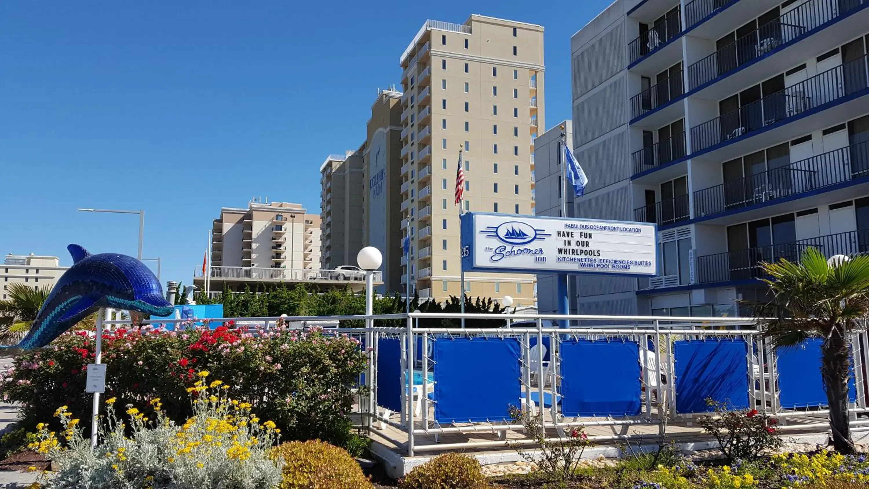 Facade/entrance in The Schooner Inn Facade/entrance in The Schooner Inn